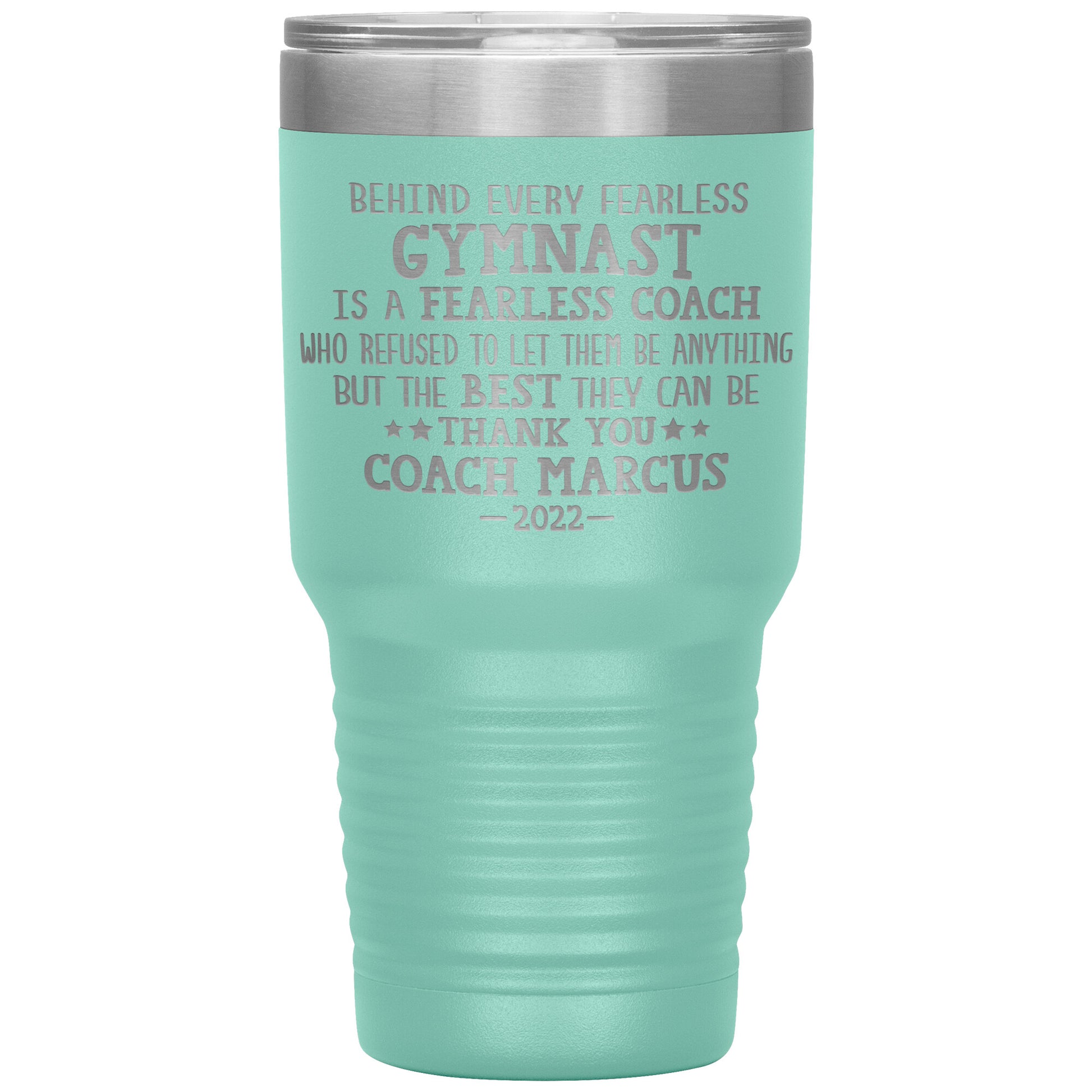 Fearless Gymnastics Coach Tumbler