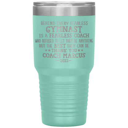 Fearless Gymnastics Coach Tumbler