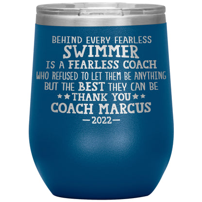 Fearless Swimming Coach Tumbler