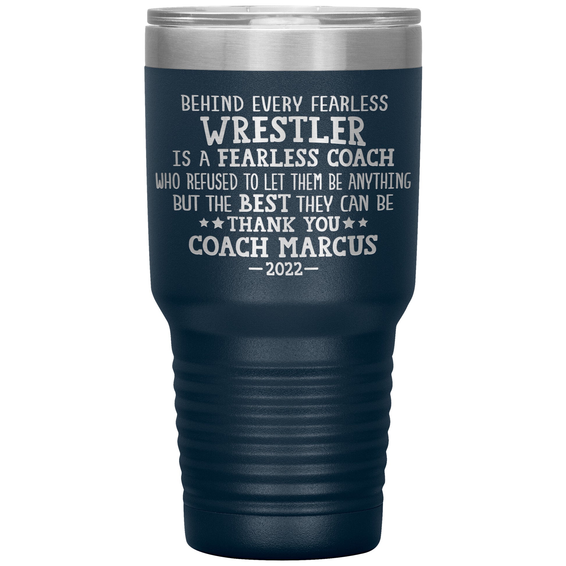 Fearless Wrestling Coach Tumbler