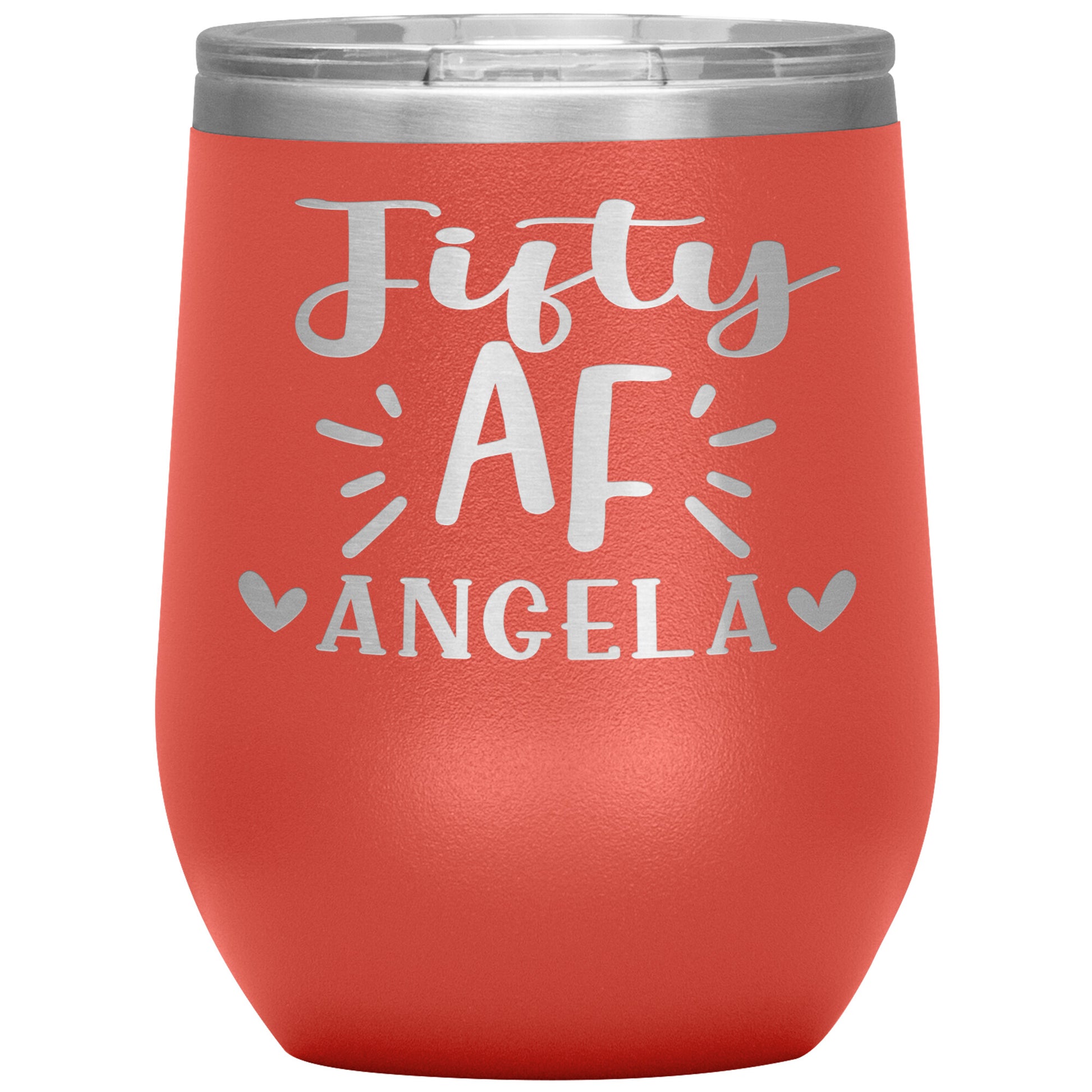 Fifty AF 50th Birthday Tumbler