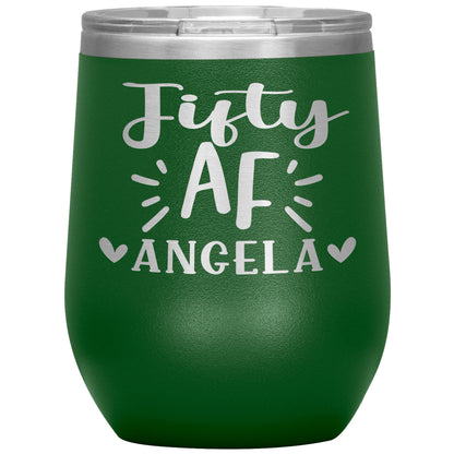 Fifty AF 50th Birthday Tumbler