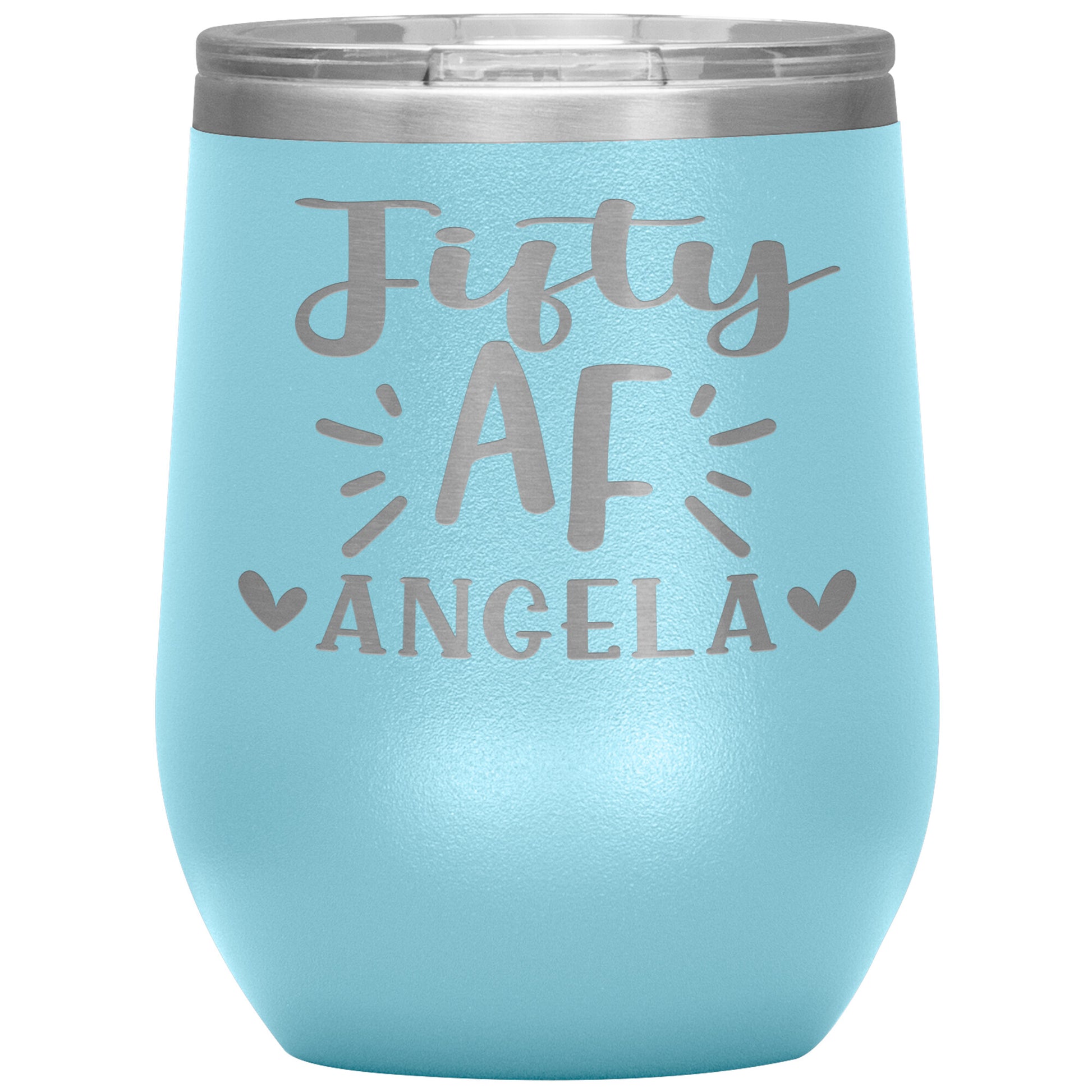 Fifty AF 50th Birthday Tumbler