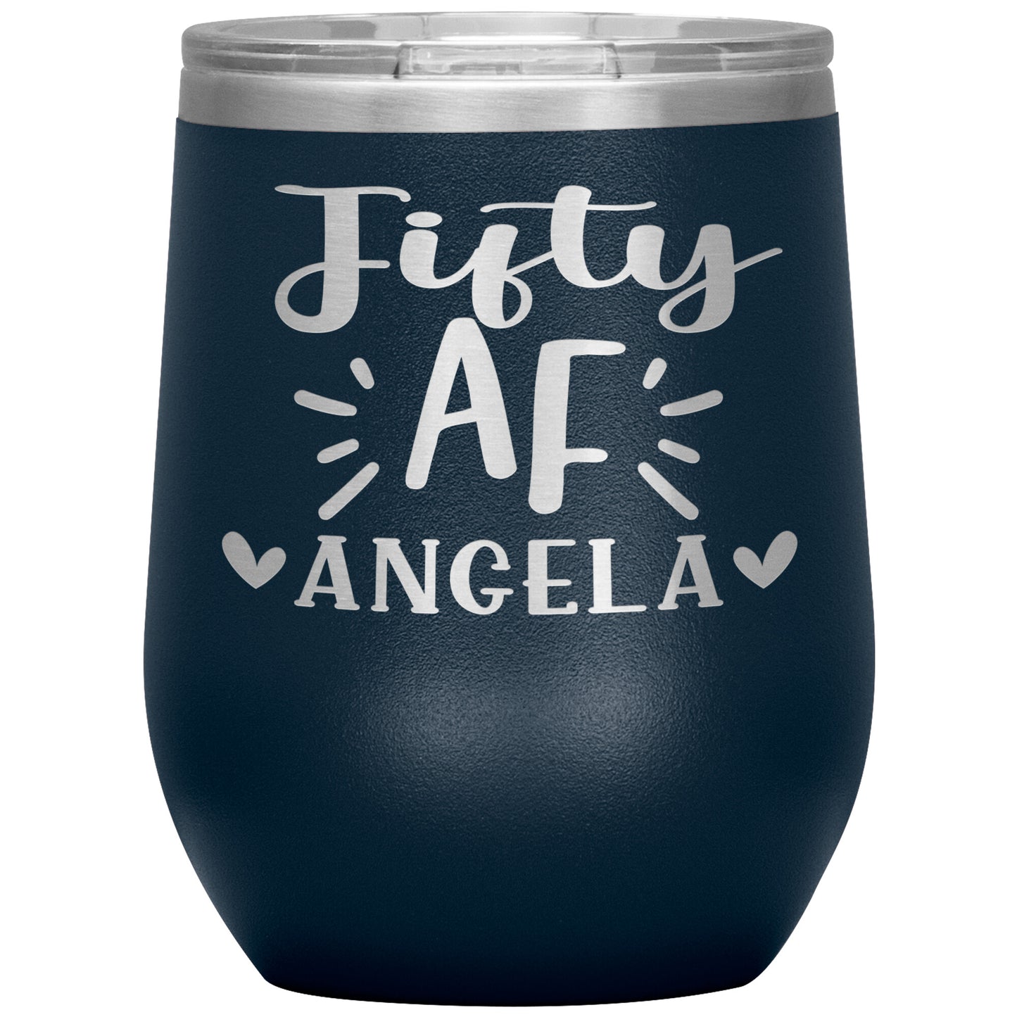 Fifty AF 50th Birthday Tumbler