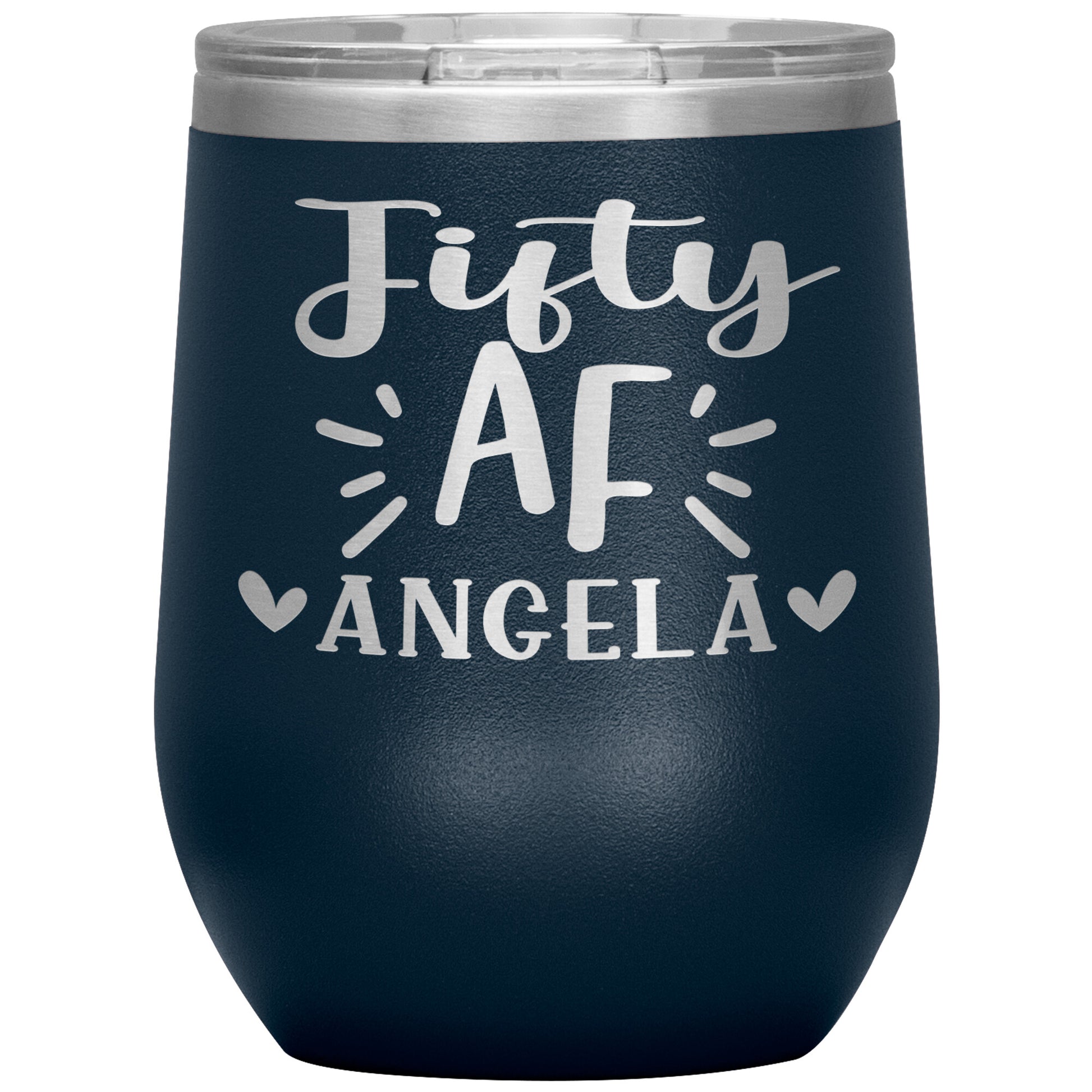 Fifty AF 50th Birthday Tumbler