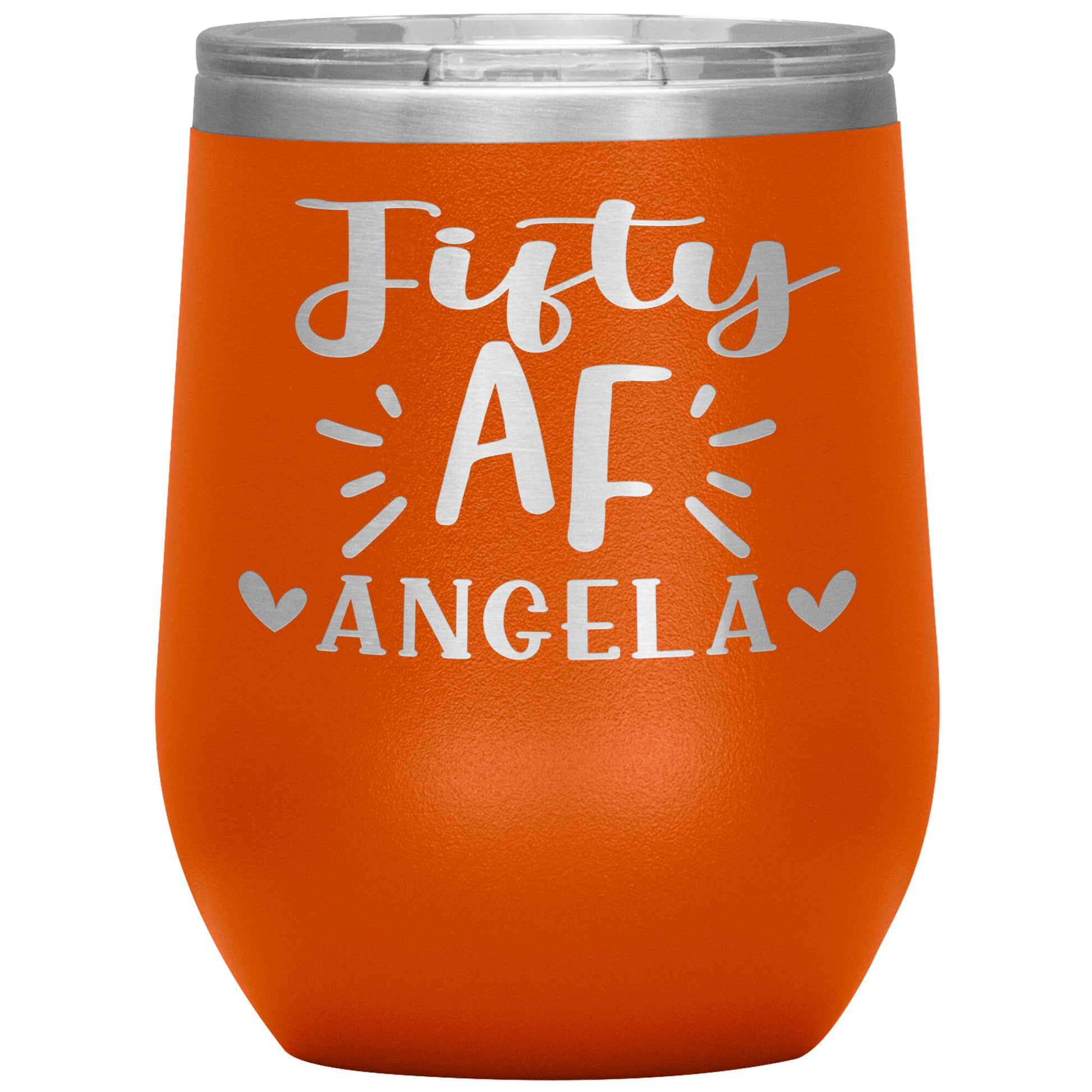 Fifty AF 50th Birthday Tumbler