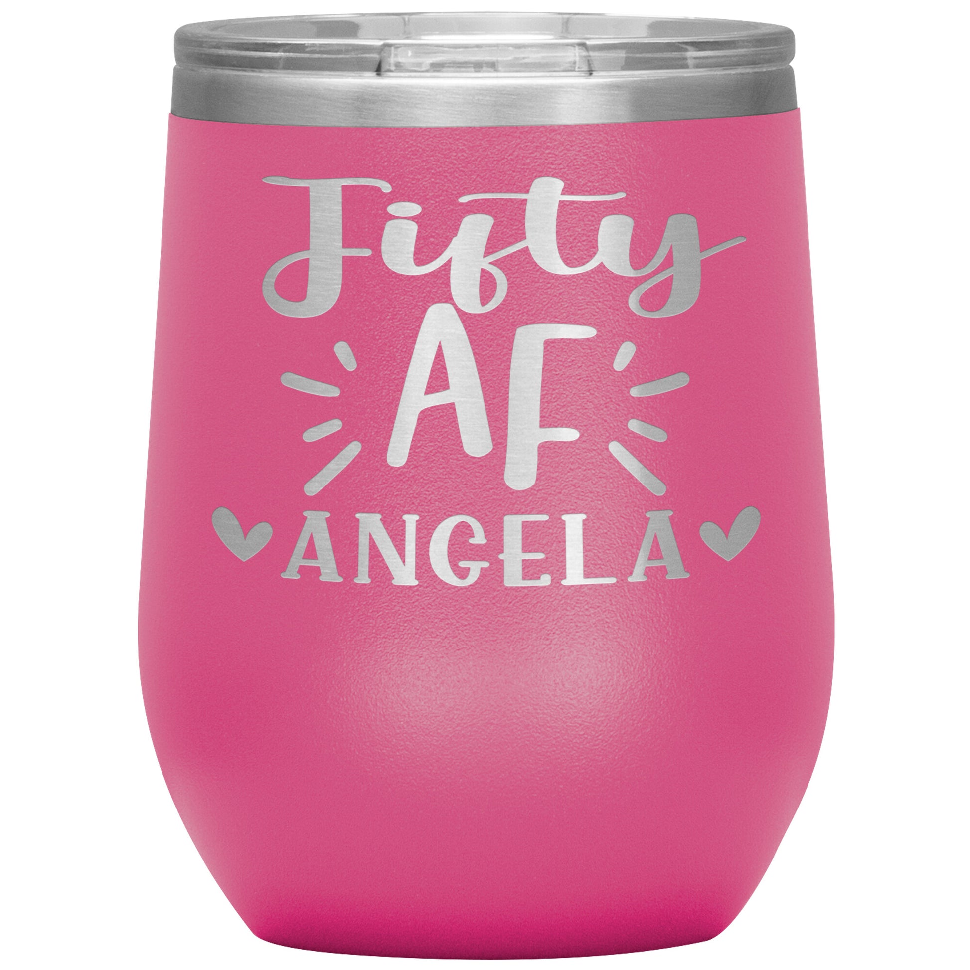 Fifty AF 50th Birthday Tumbler