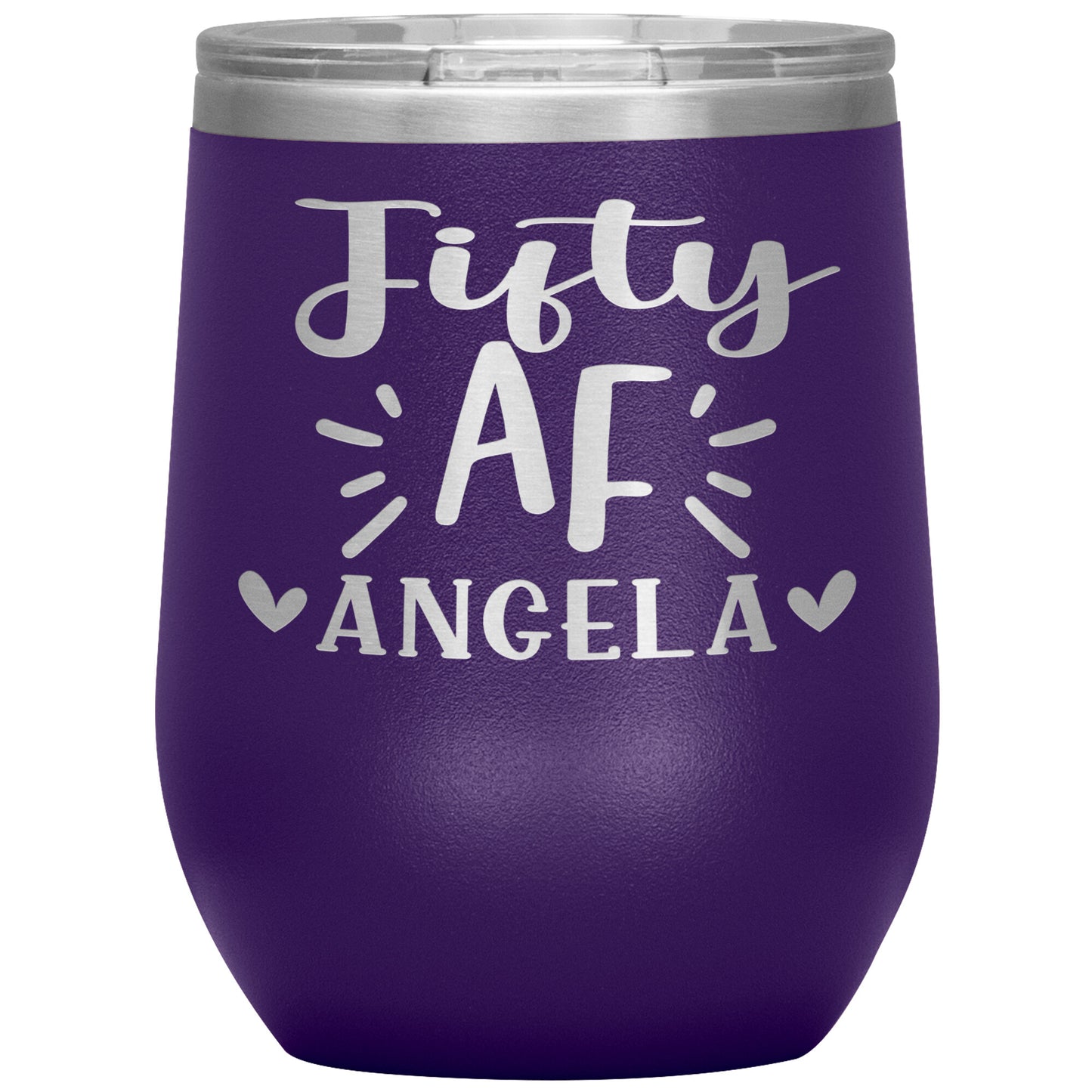 Fifty AF 50th Birthday Tumbler