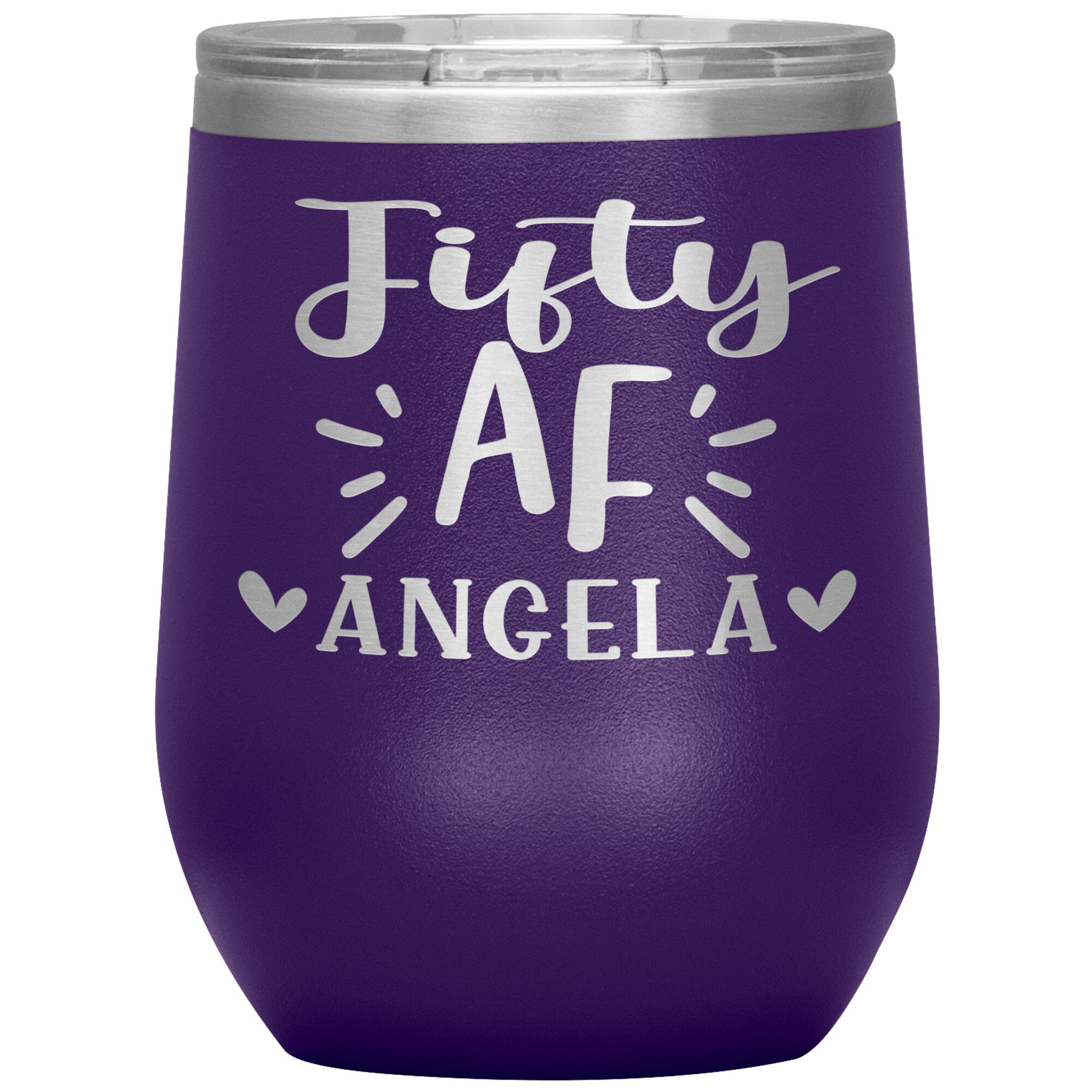 Fifty AF 50th Birthday Tumbler