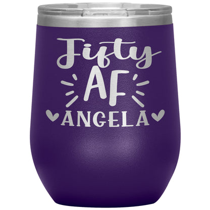 Fifty AF 50th Birthday Tumbler