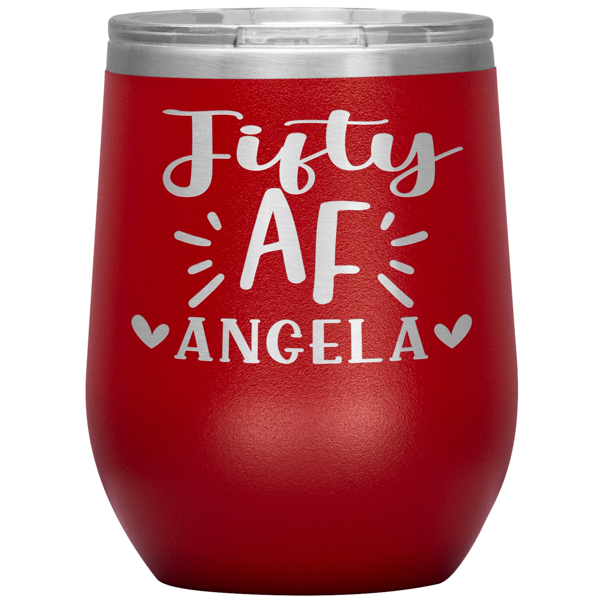 Fifty AF 50th Birthday Tumbler