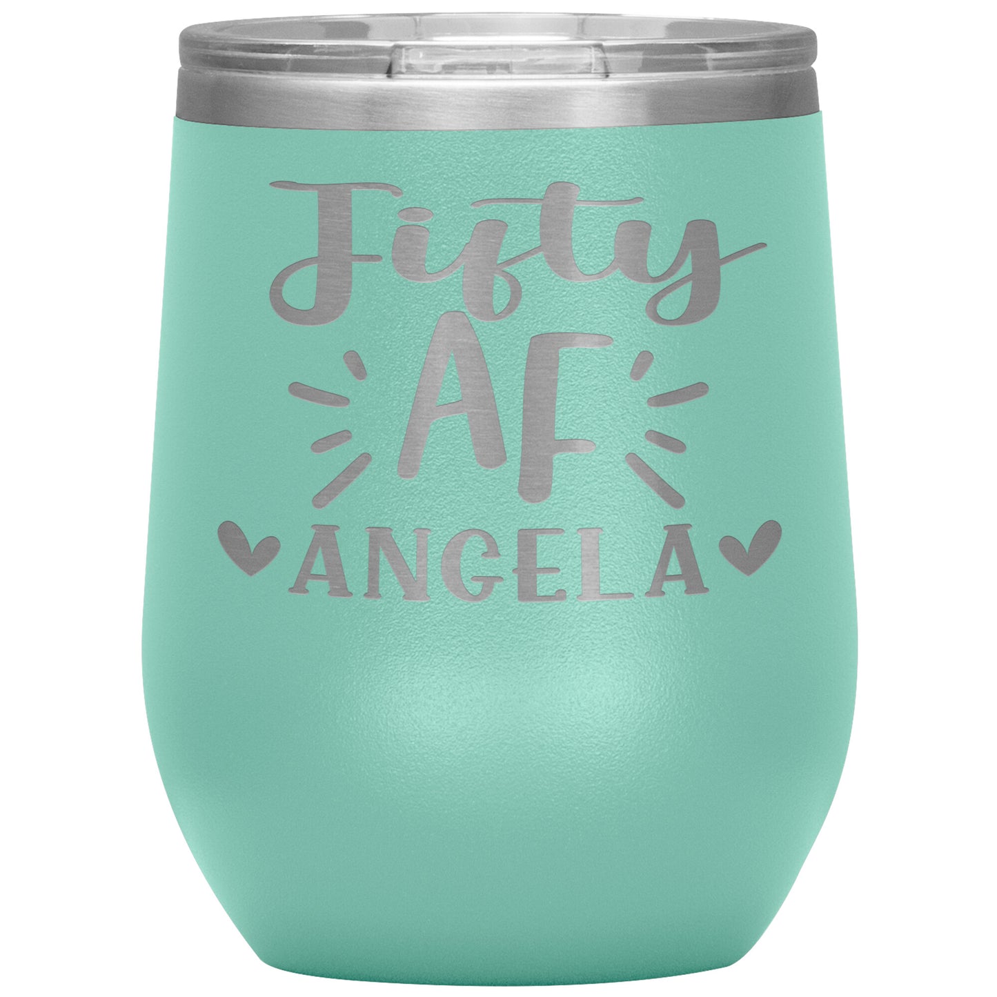 Fifty AF 50th Birthday Tumbler