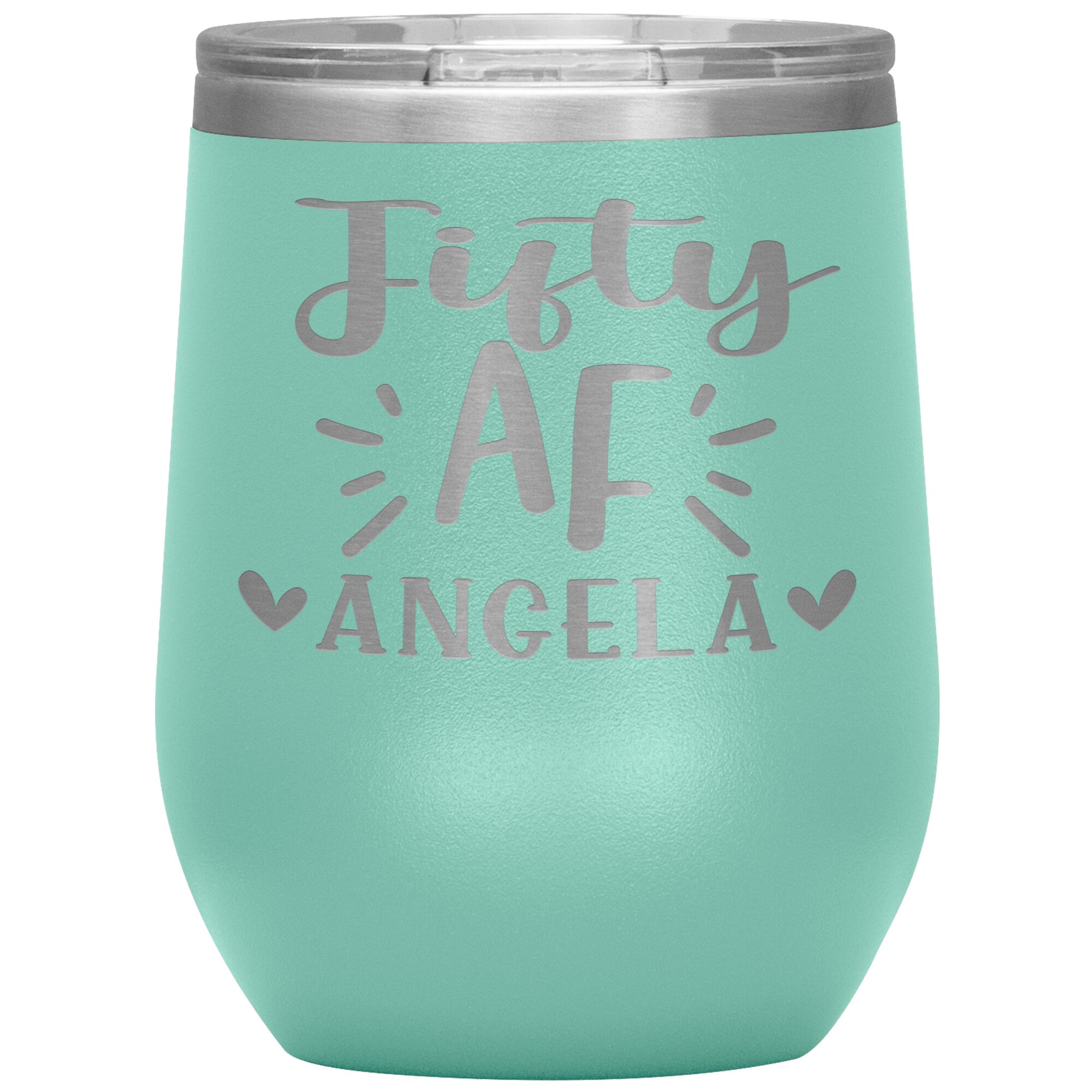 Fifty AF 50th Birthday Tumbler