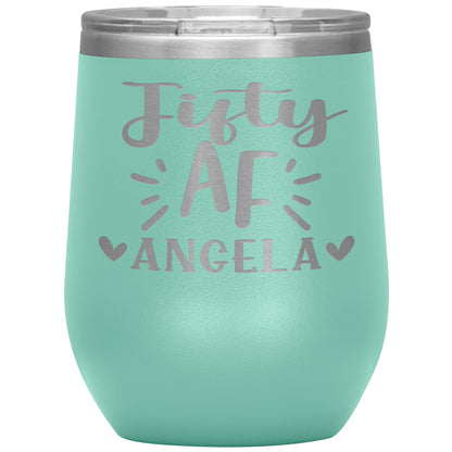 Fifty AF 50th Birthday Tumbler