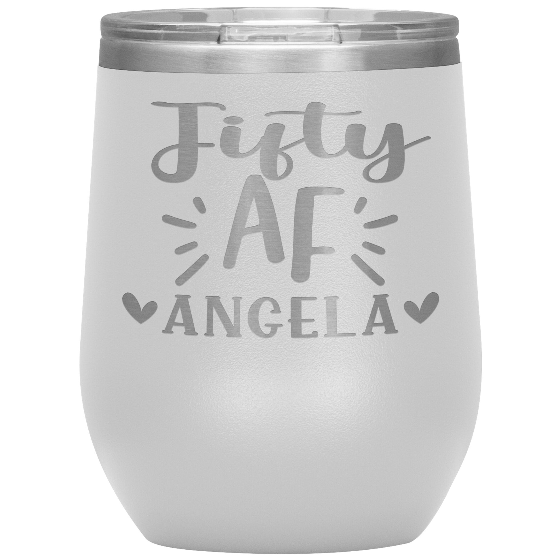 Fifty AF 50th Birthday Tumbler