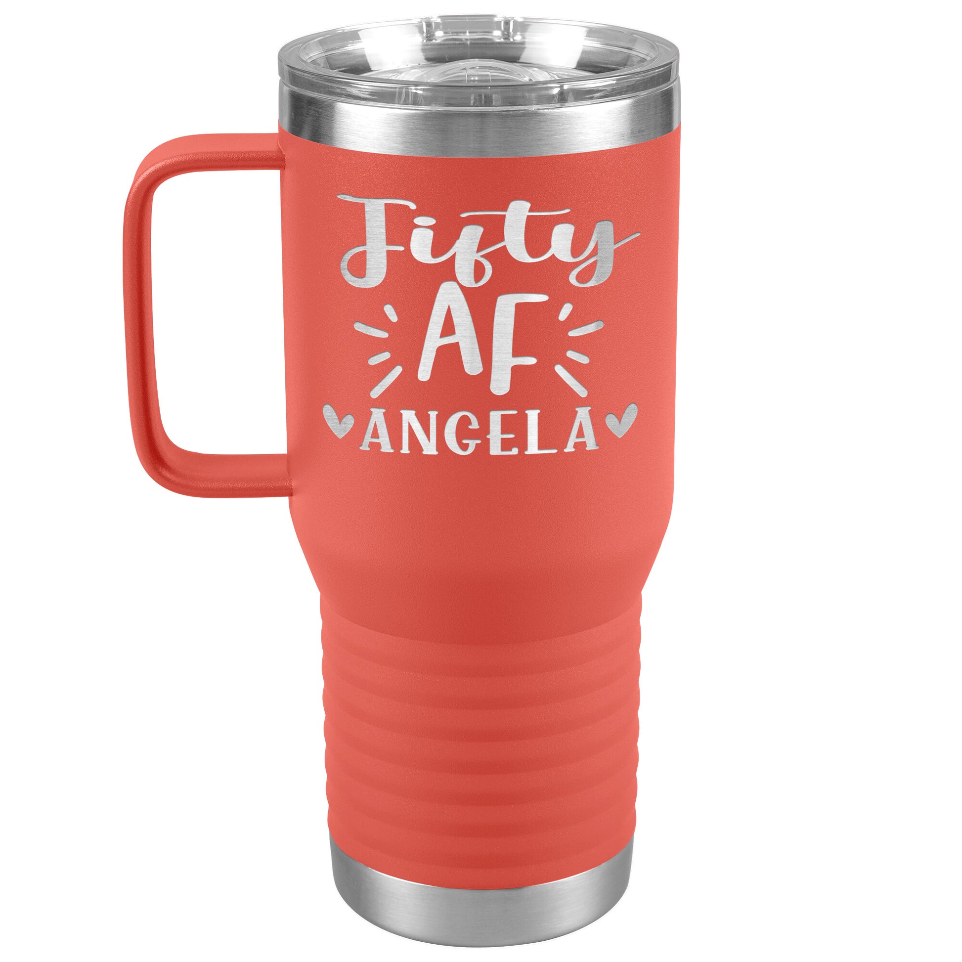 Fifty AF 50th Birthday Tumbler