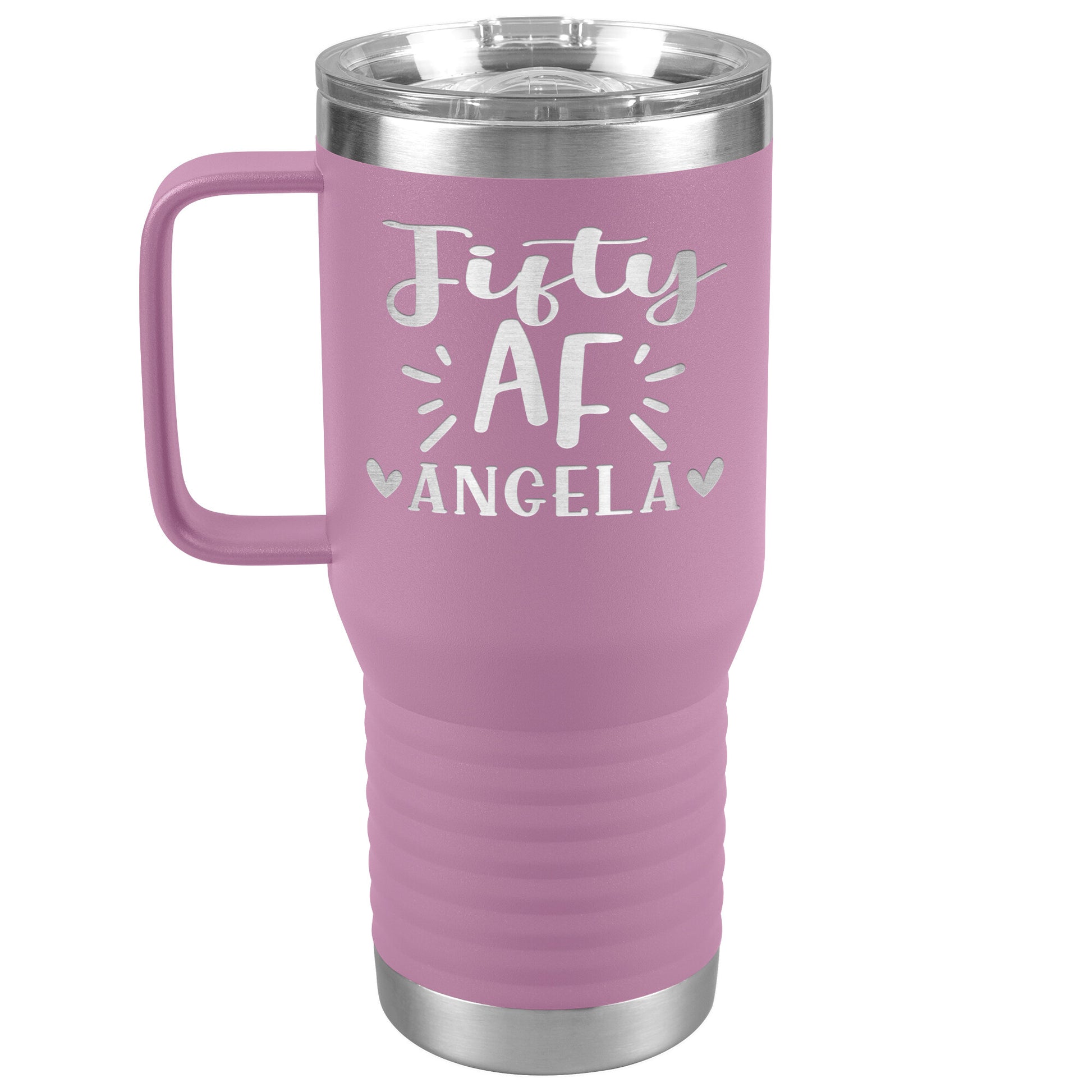 Fifty AF 50th Birthday Tumbler