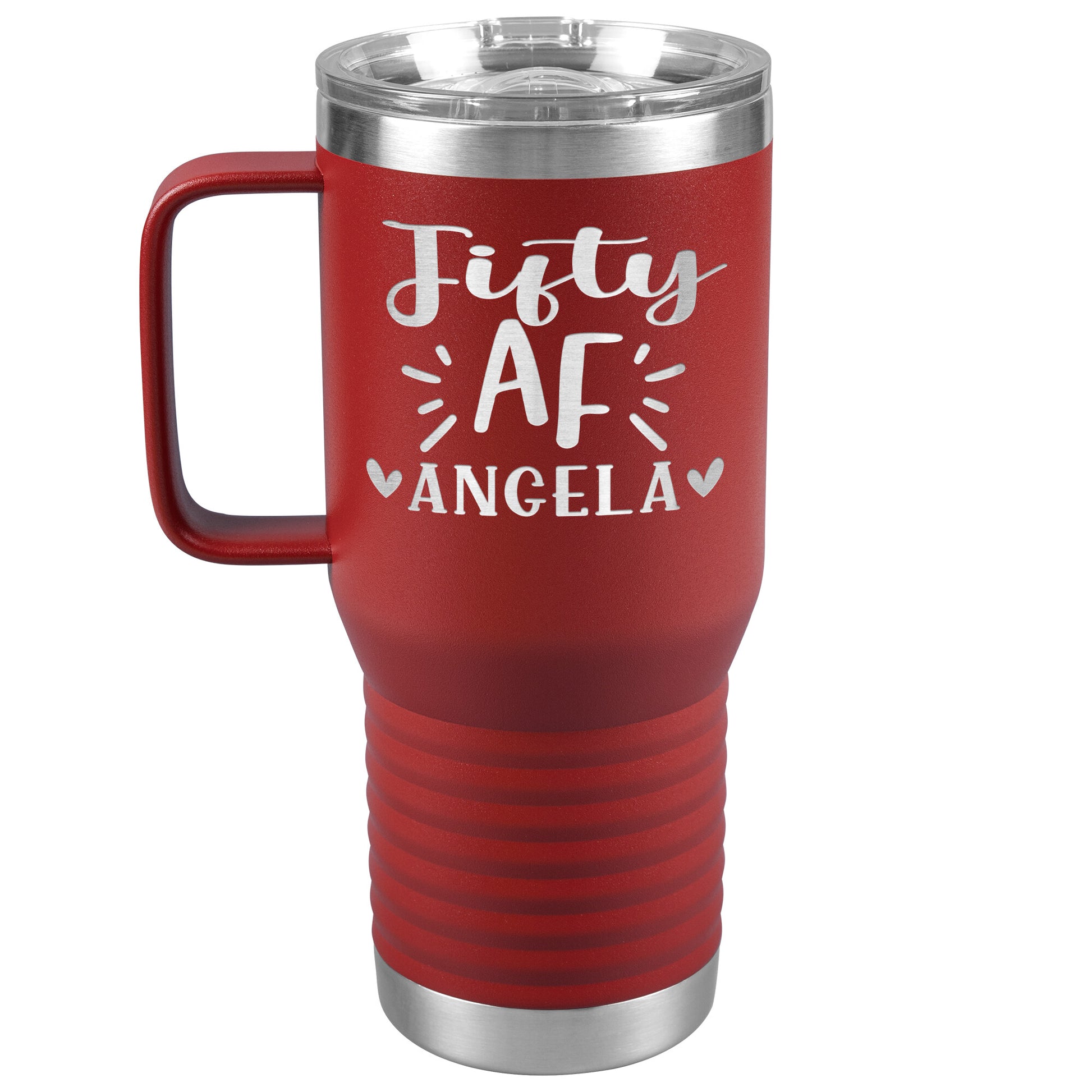 Fifty AF 50th Birthday Tumbler