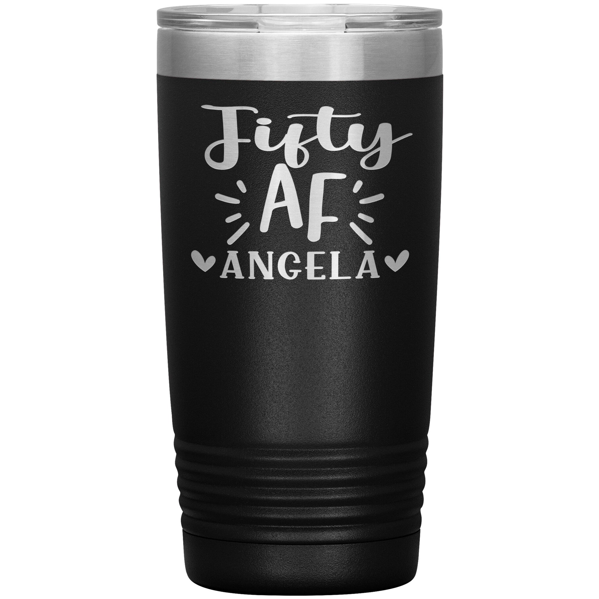 Fifty AF 50th Birthday Tumbler