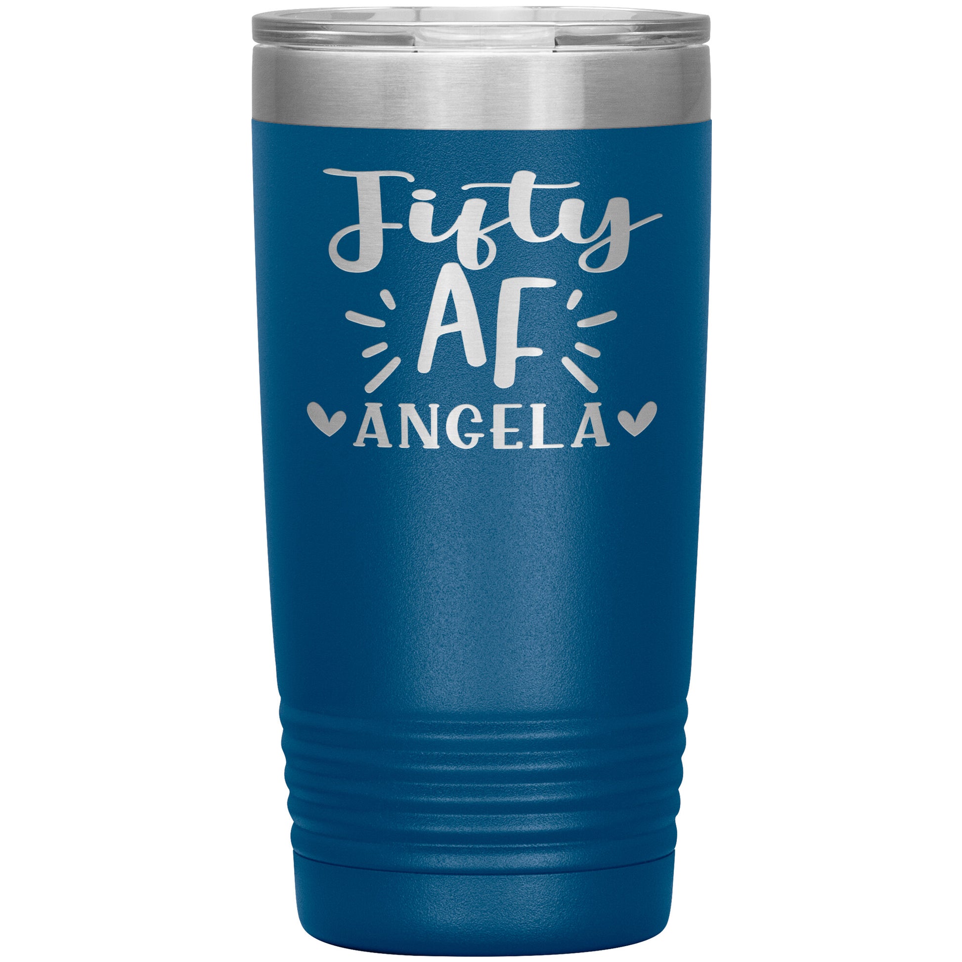 Fifty AF 50th Birthday Tumbler