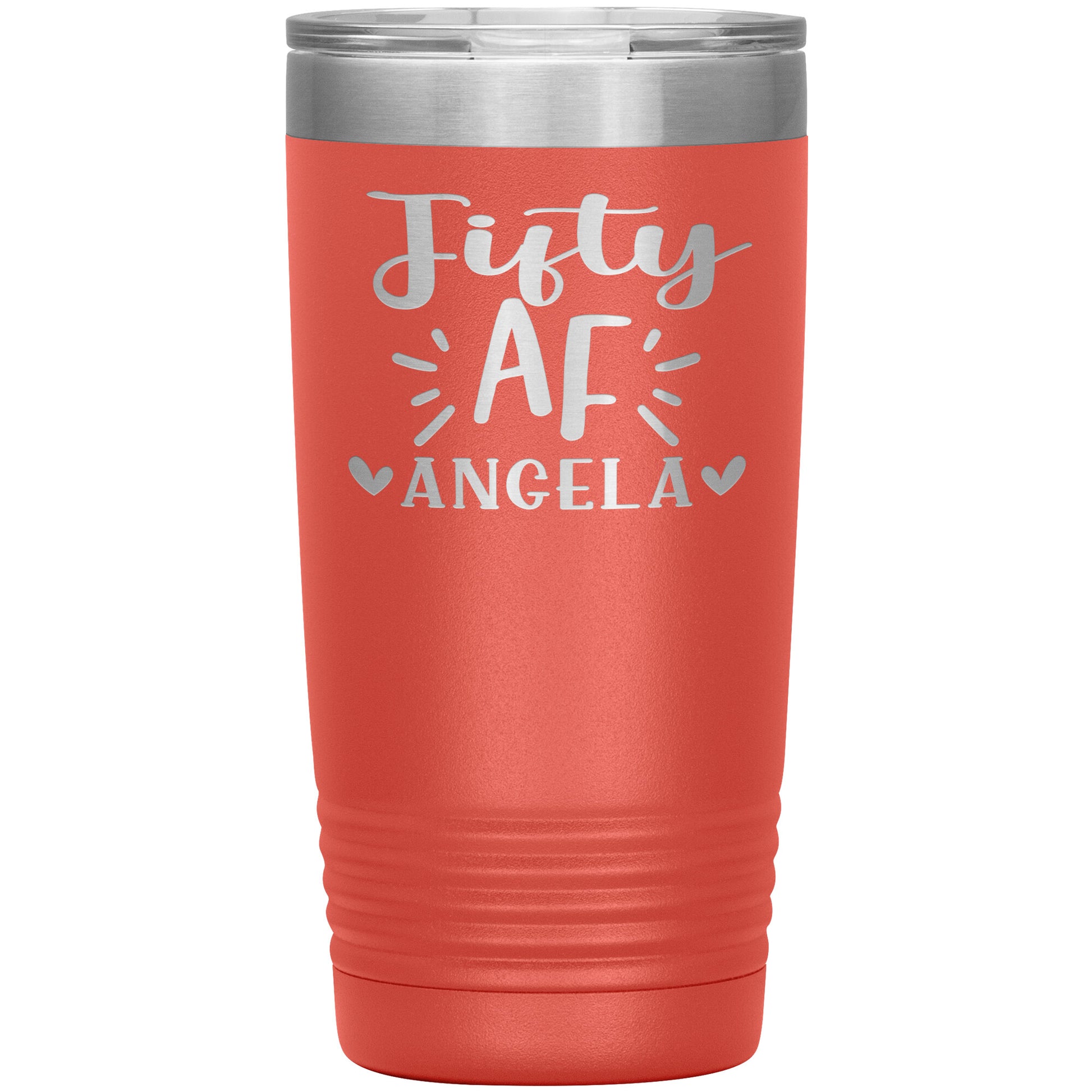 Fifty AF 50th Birthday Tumbler