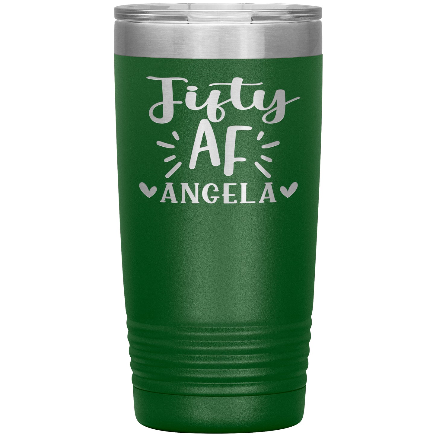 Fifty AF 50th Birthday Tumbler