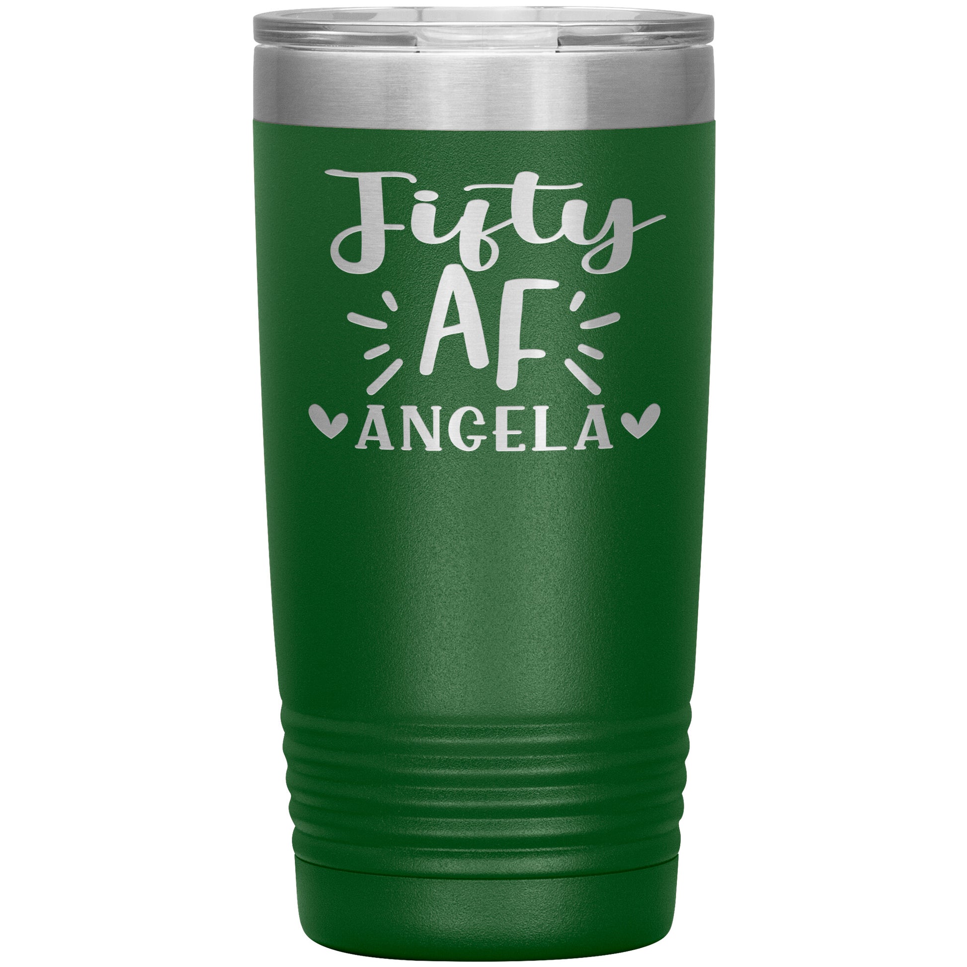 Fifty AF 50th Birthday Tumbler