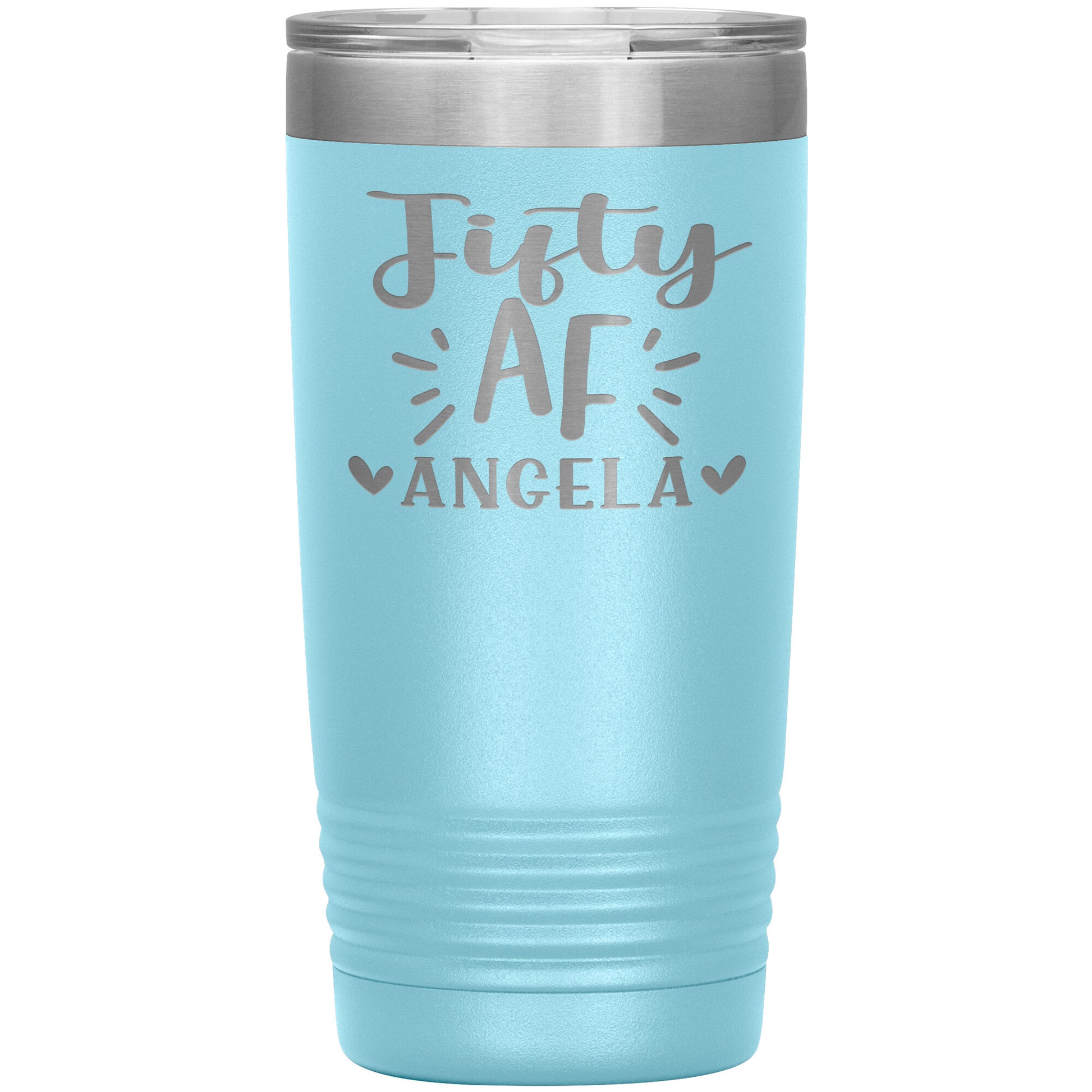 Fifty AF 50th Birthday Tumbler