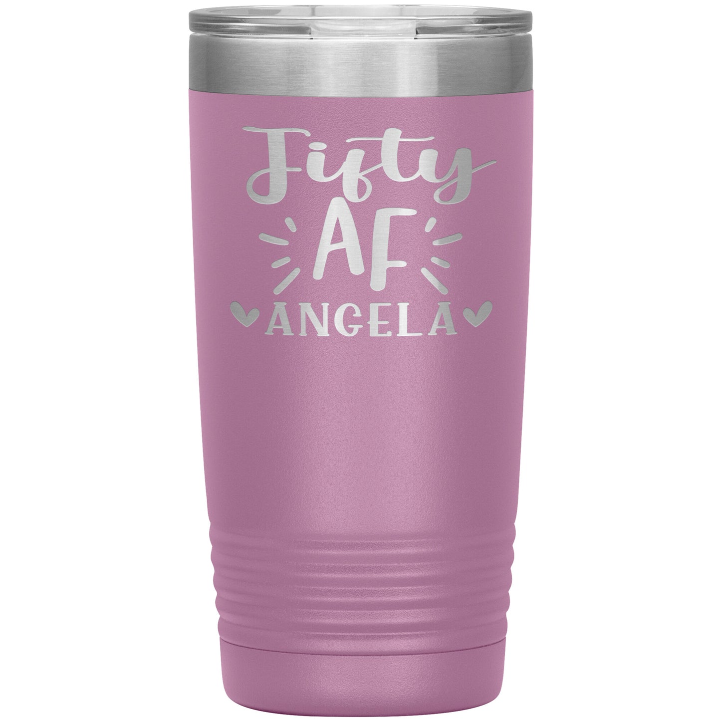 Fifty AF 50th Birthday Tumbler