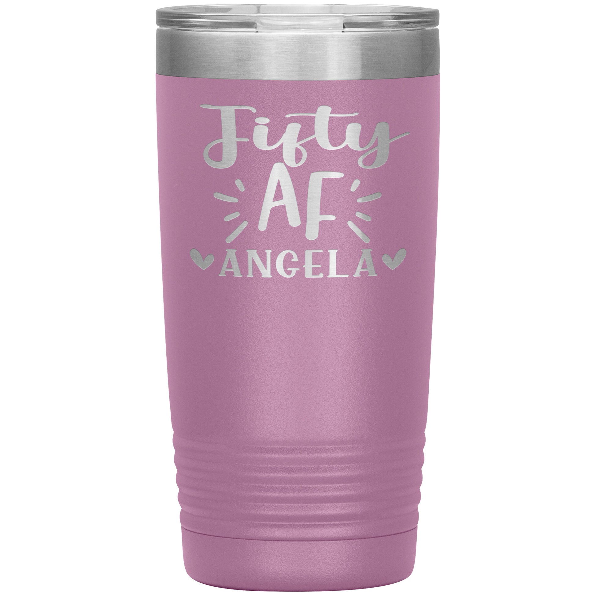 Fifty AF 50th Birthday Tumbler