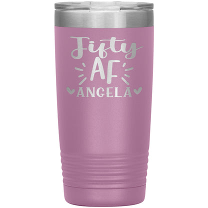 Fifty AF 50th Birthday Tumbler