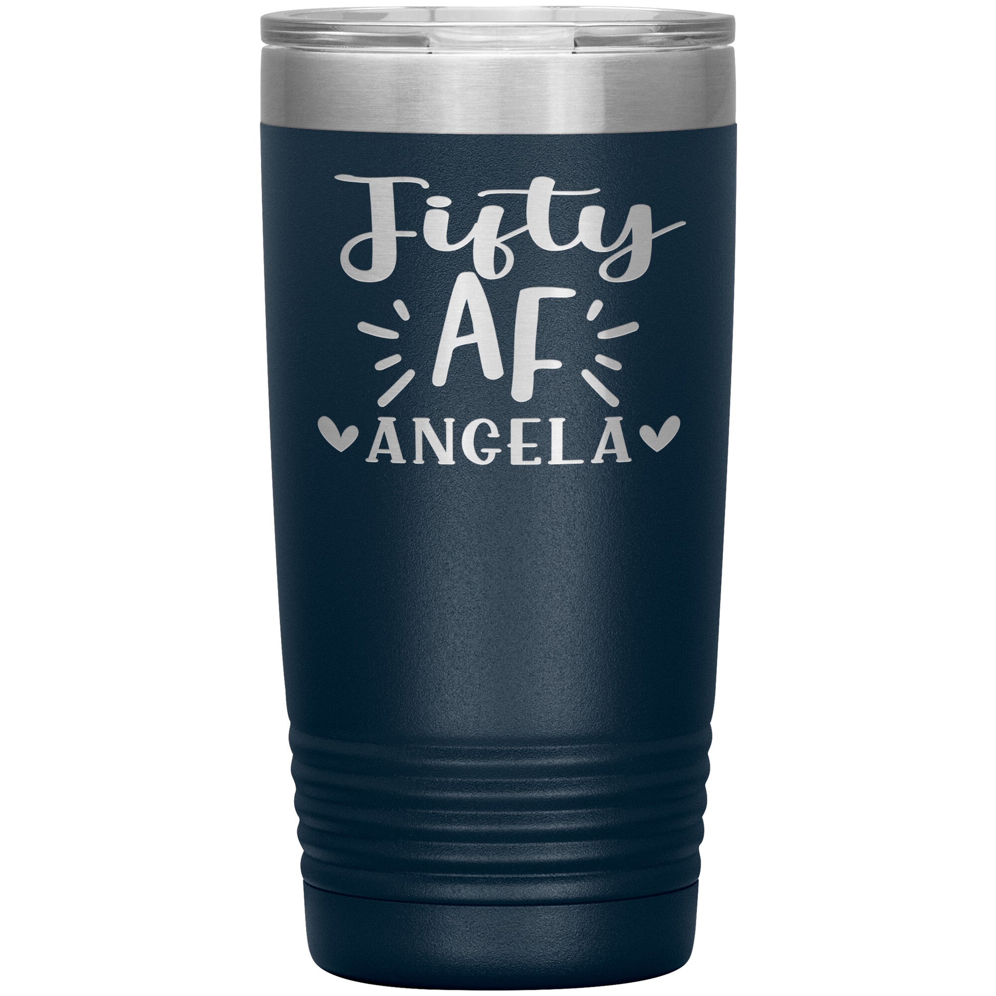 Fifty AF 50th Birthday Tumbler