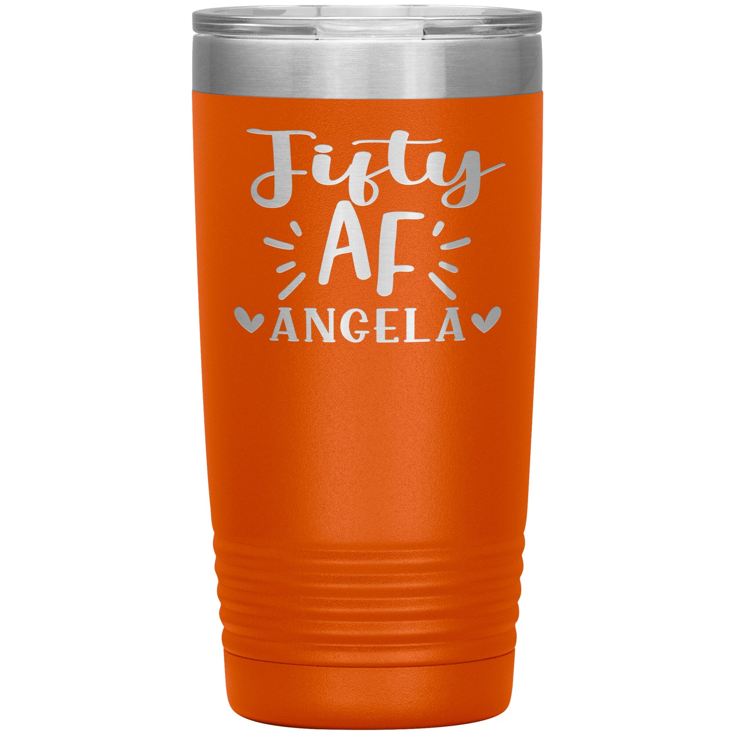 Fifty AF 50th Birthday Tumbler