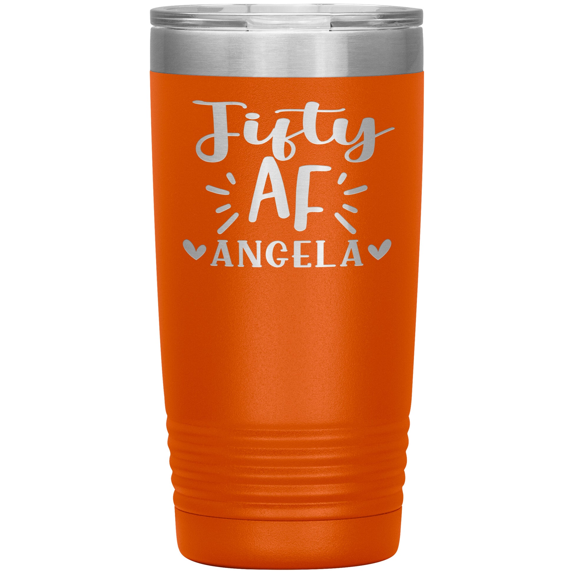 Fifty AF 50th Birthday Tumbler