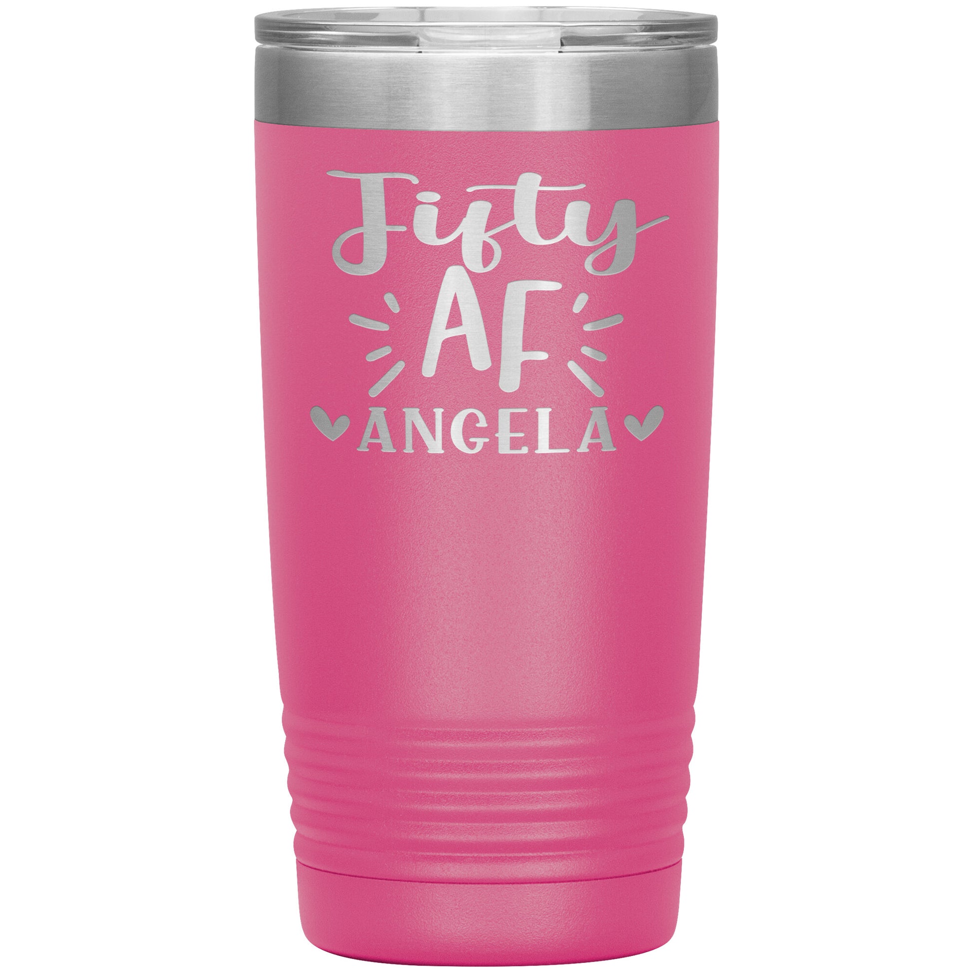 Fifty AF 50th Birthday Tumbler