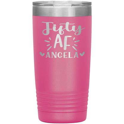 Fifty AF 50th Birthday Tumbler