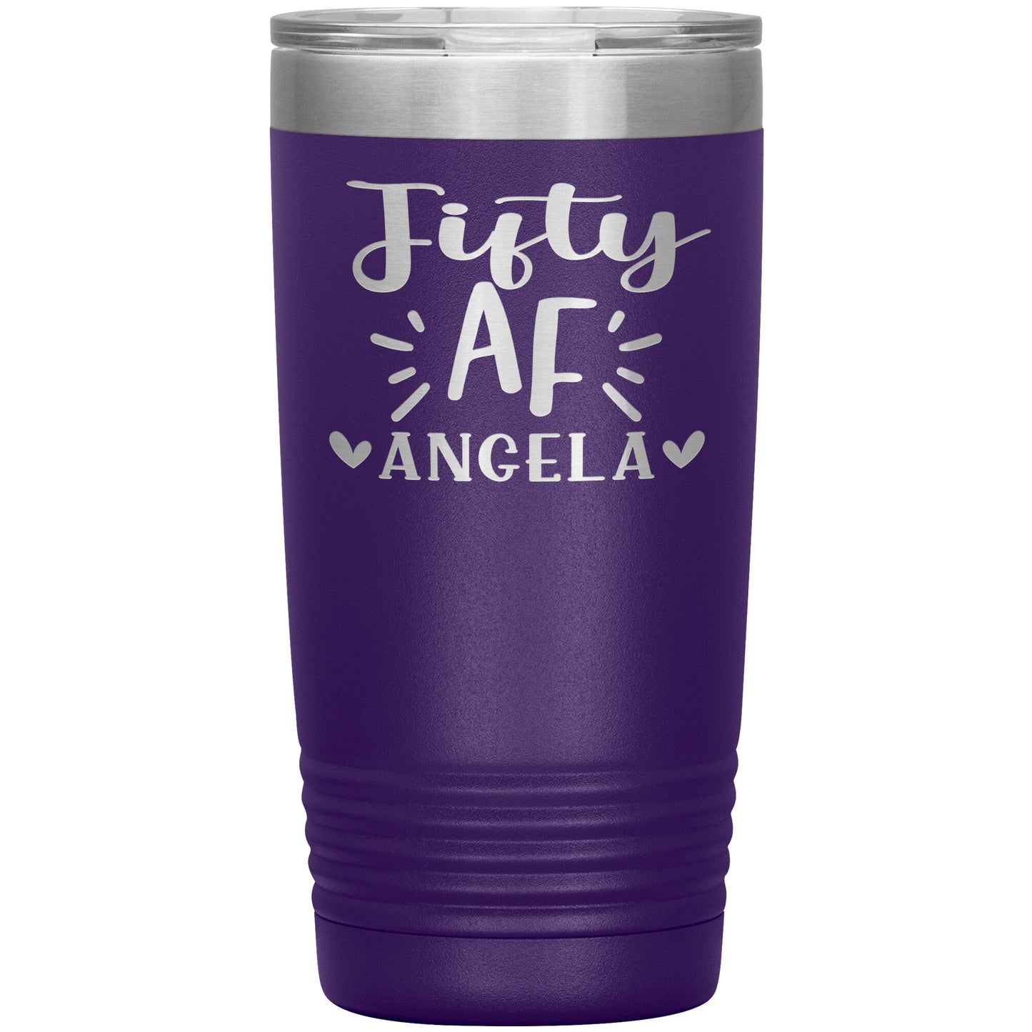 Fifty AF 50th Birthday Tumbler