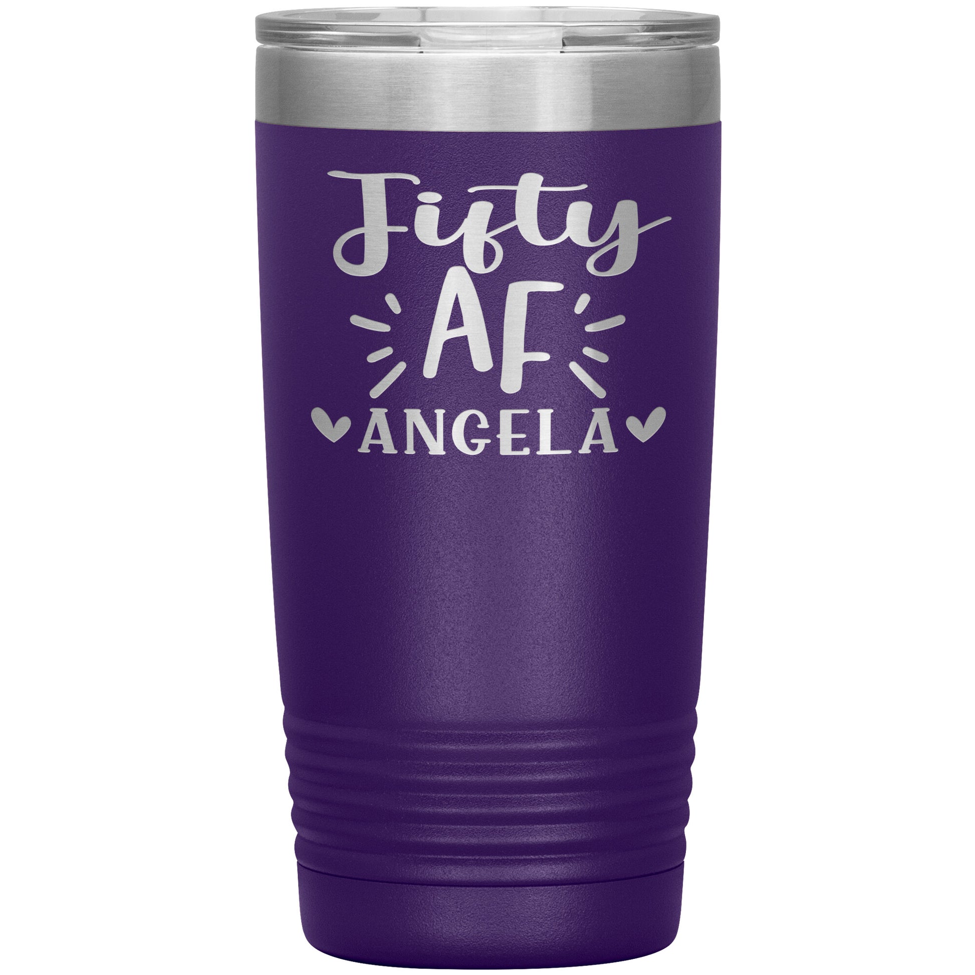 Fifty AF 50th Birthday Tumbler