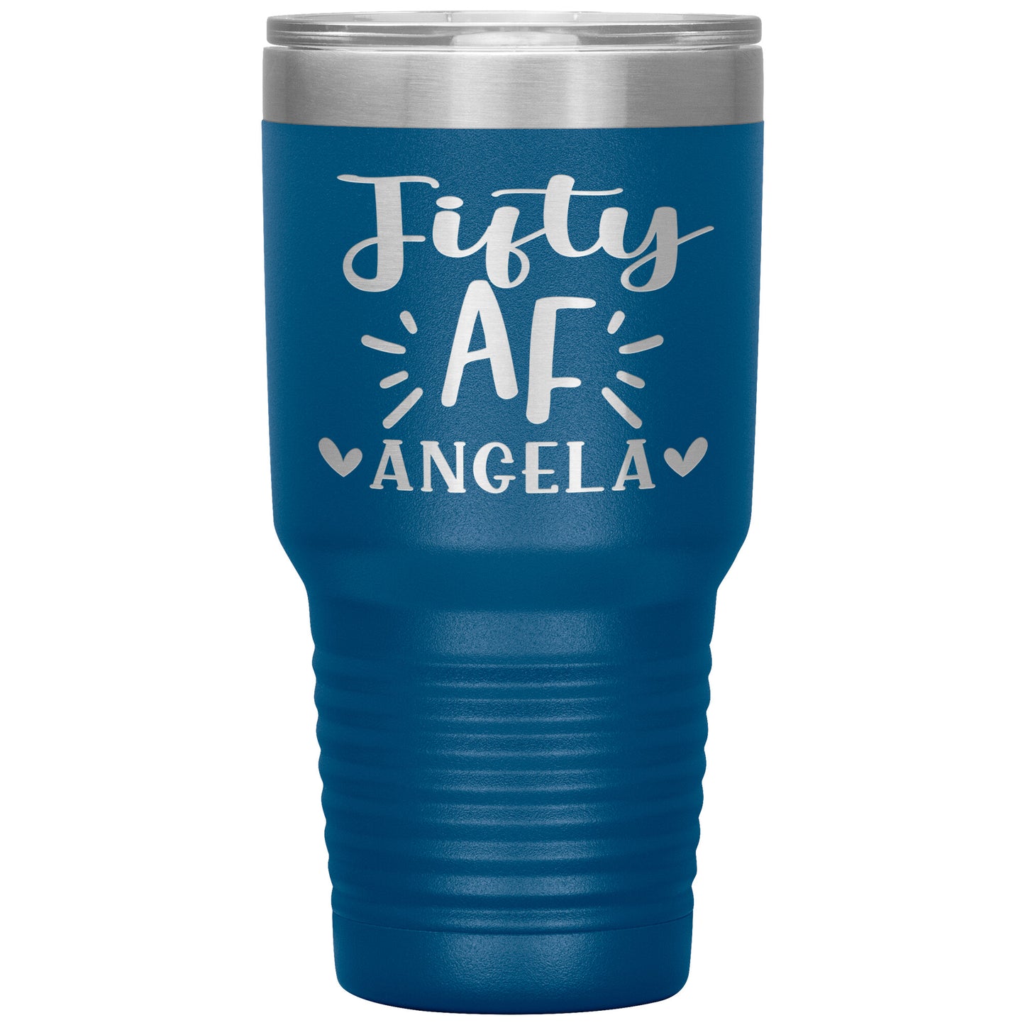 Fifty AF 50th Birthday Tumbler