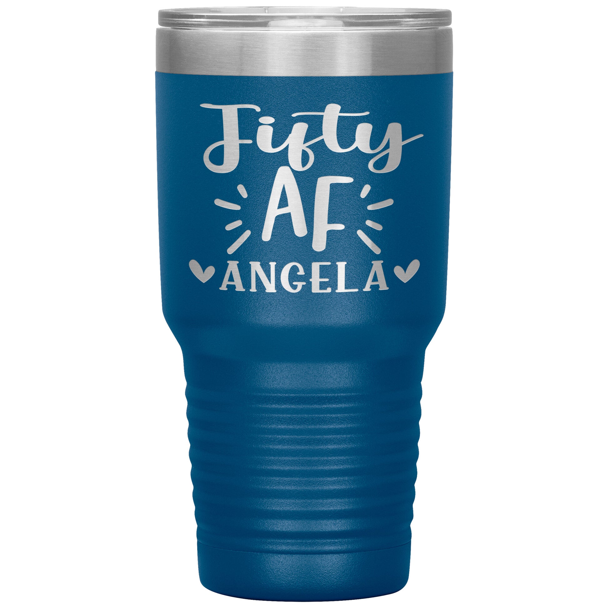 Fifty AF 50th Birthday Tumbler