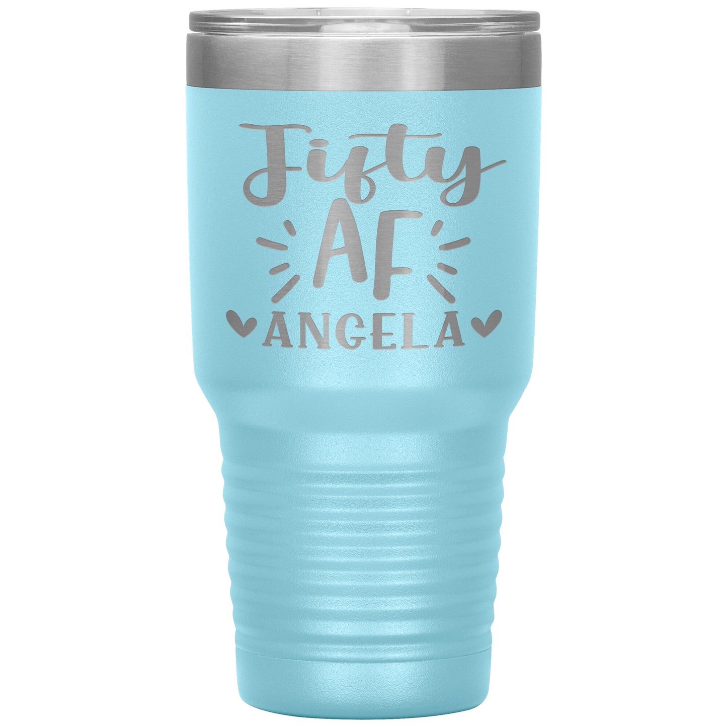 Fifty AF 50th Birthday Tumbler