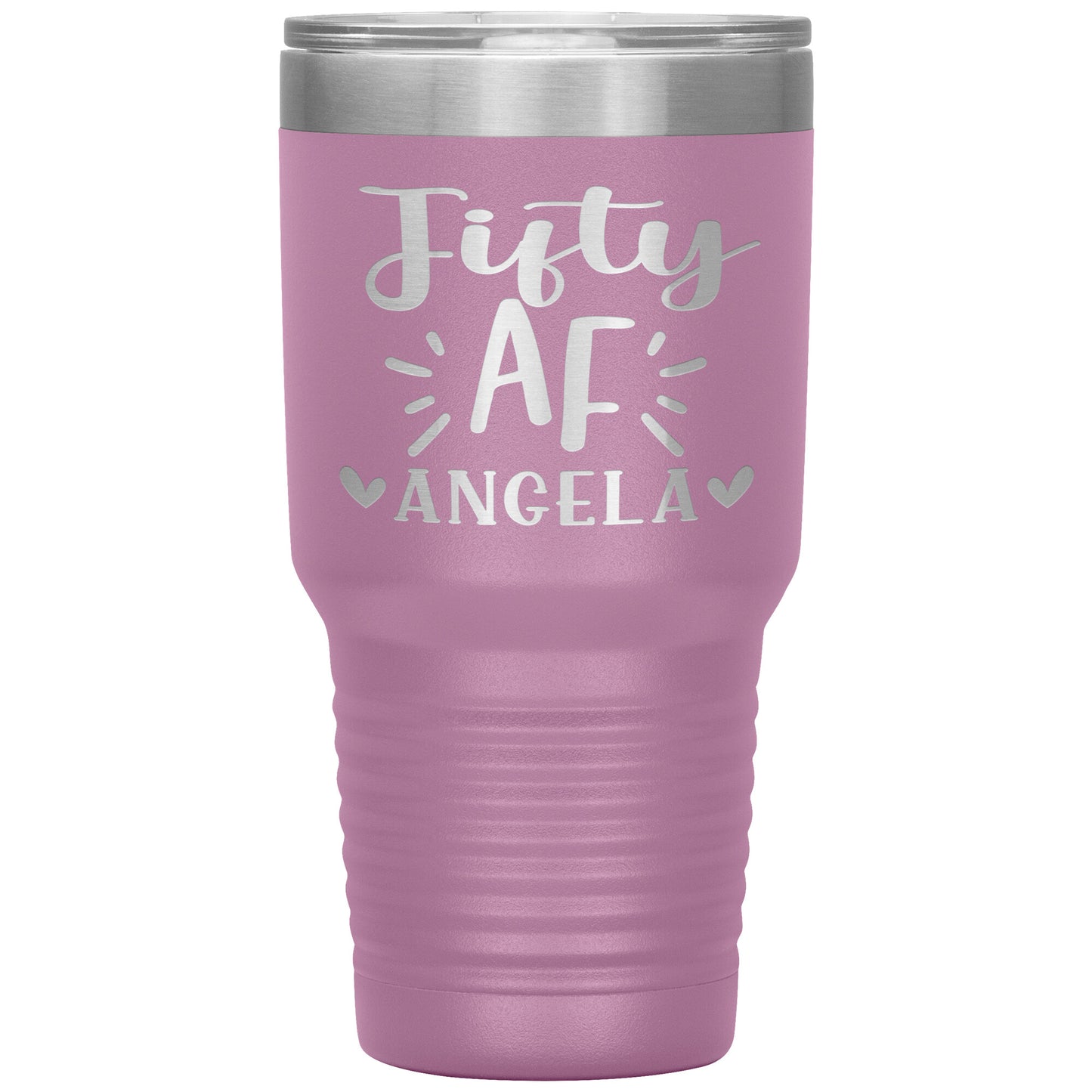 Fifty AF 50th Birthday Tumbler