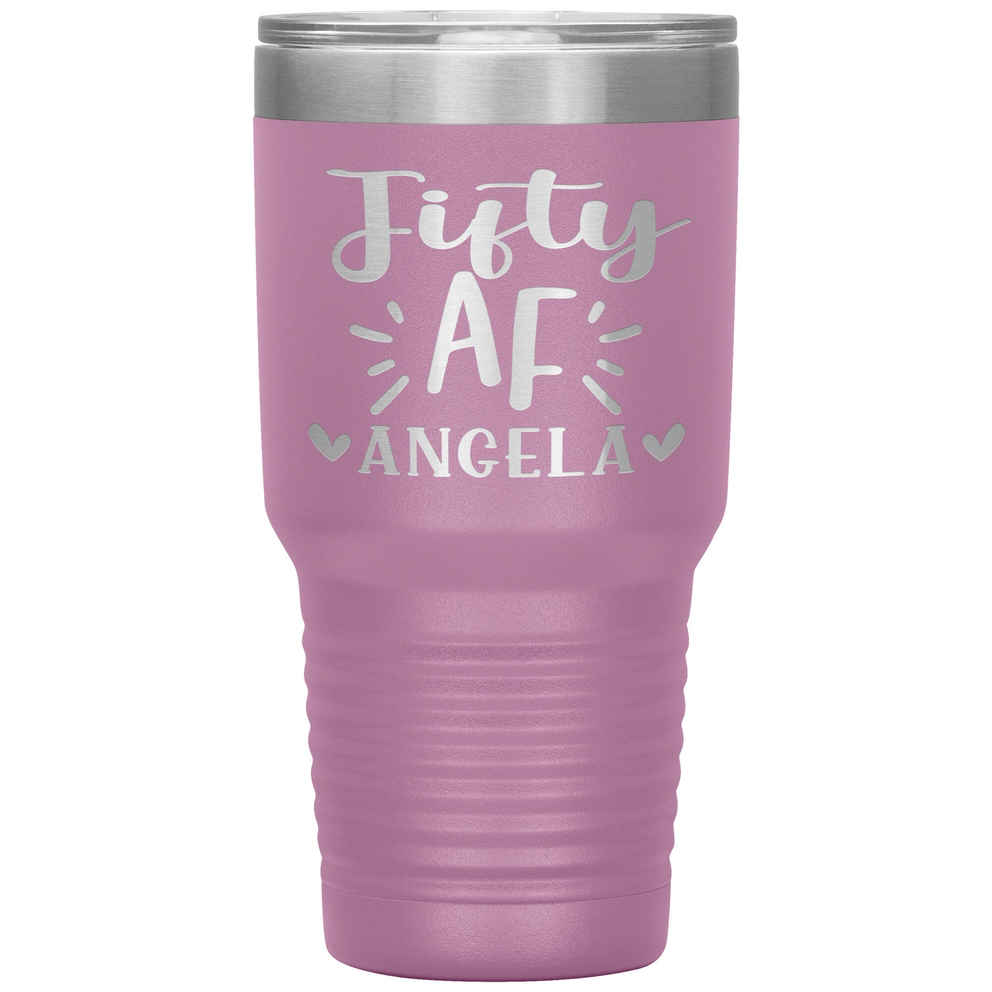 Fifty AF 50th Birthday Tumbler