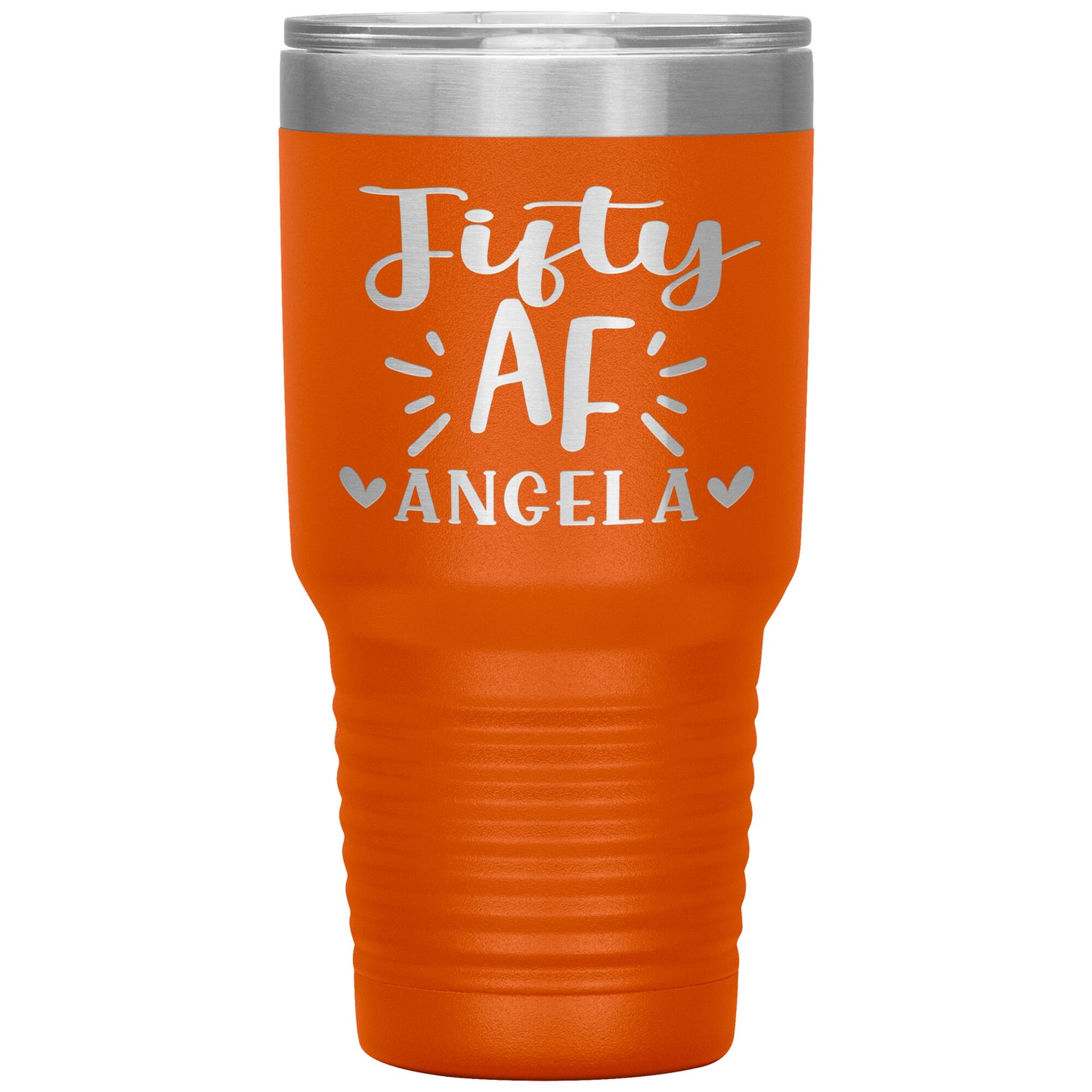 Fifty AF 50th Birthday Tumbler