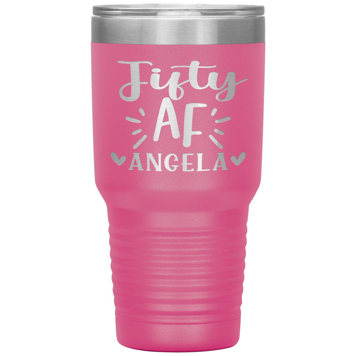 Fifty AF 50th Birthday Tumbler