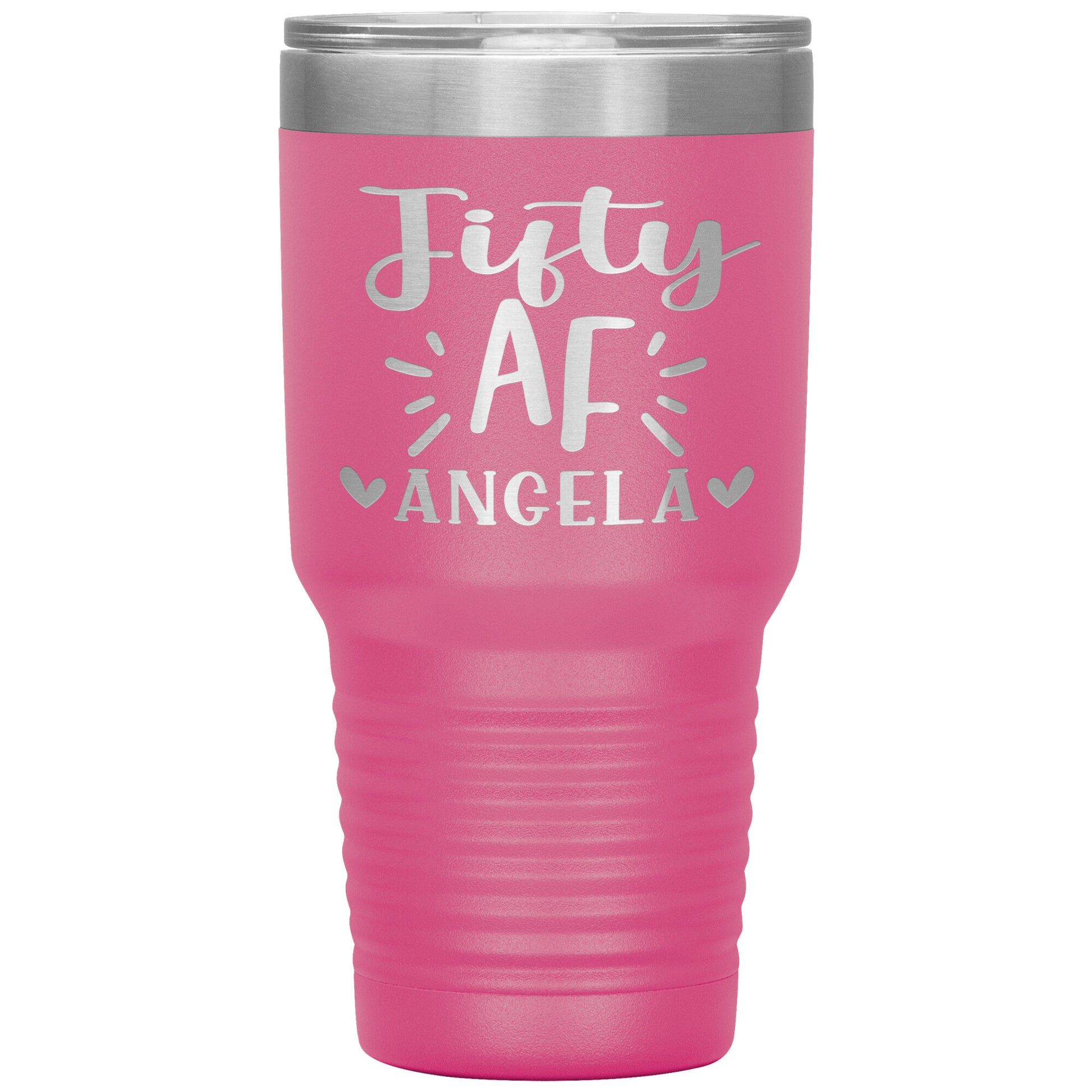 Fifty AF 50th Birthday Tumbler