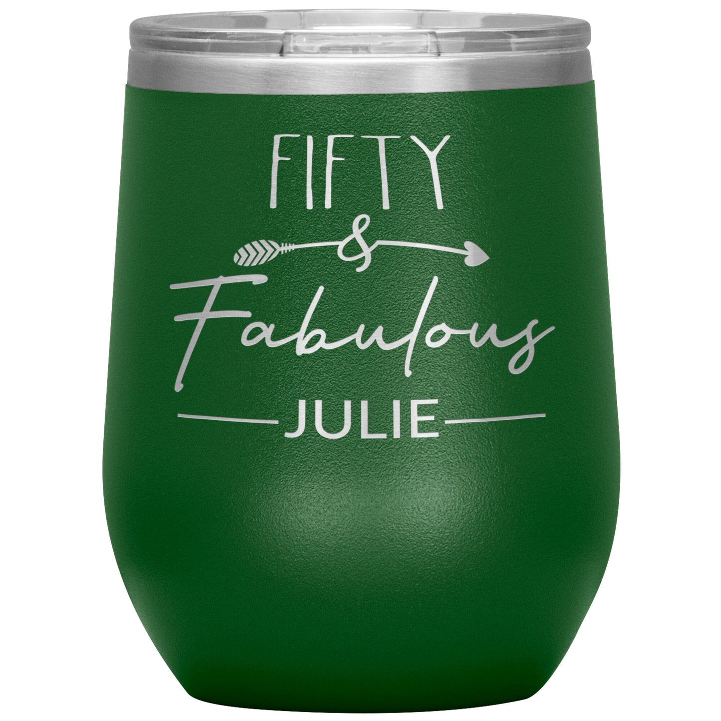 Fifty & Fabulous Birthday Tumbler