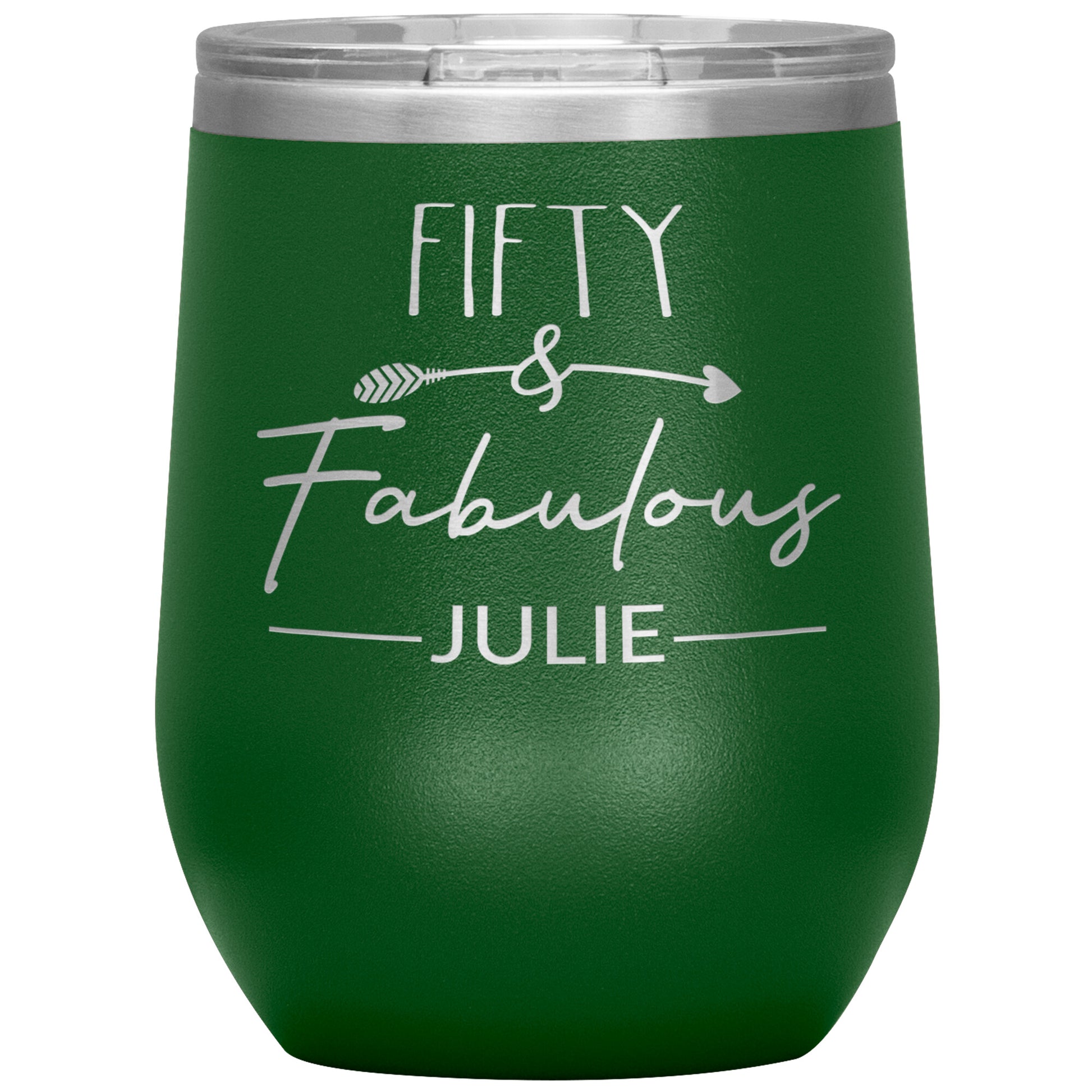 Fifty & Fabulous Birthday Tumbler