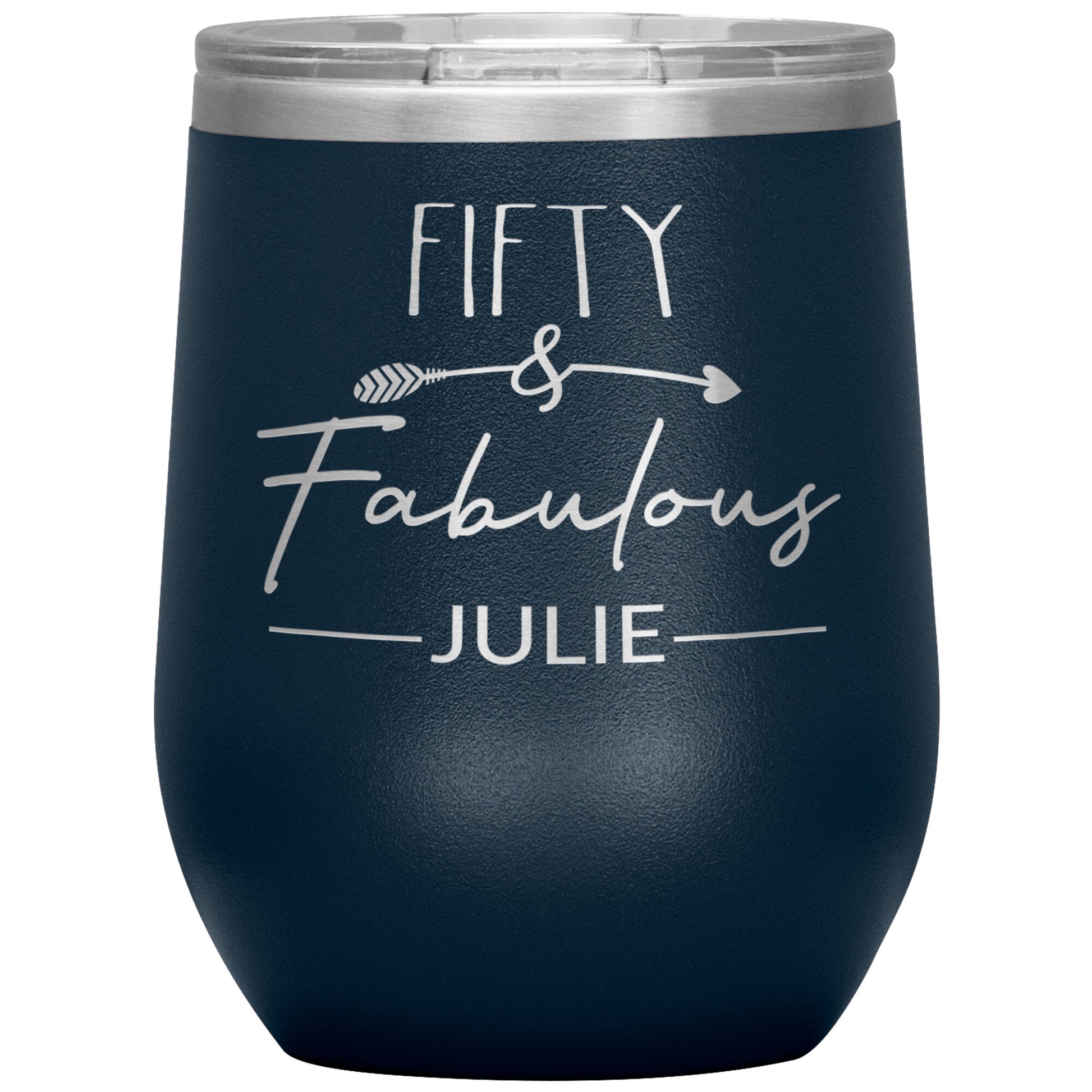 Fifty & Fabulous Birthday Tumbler