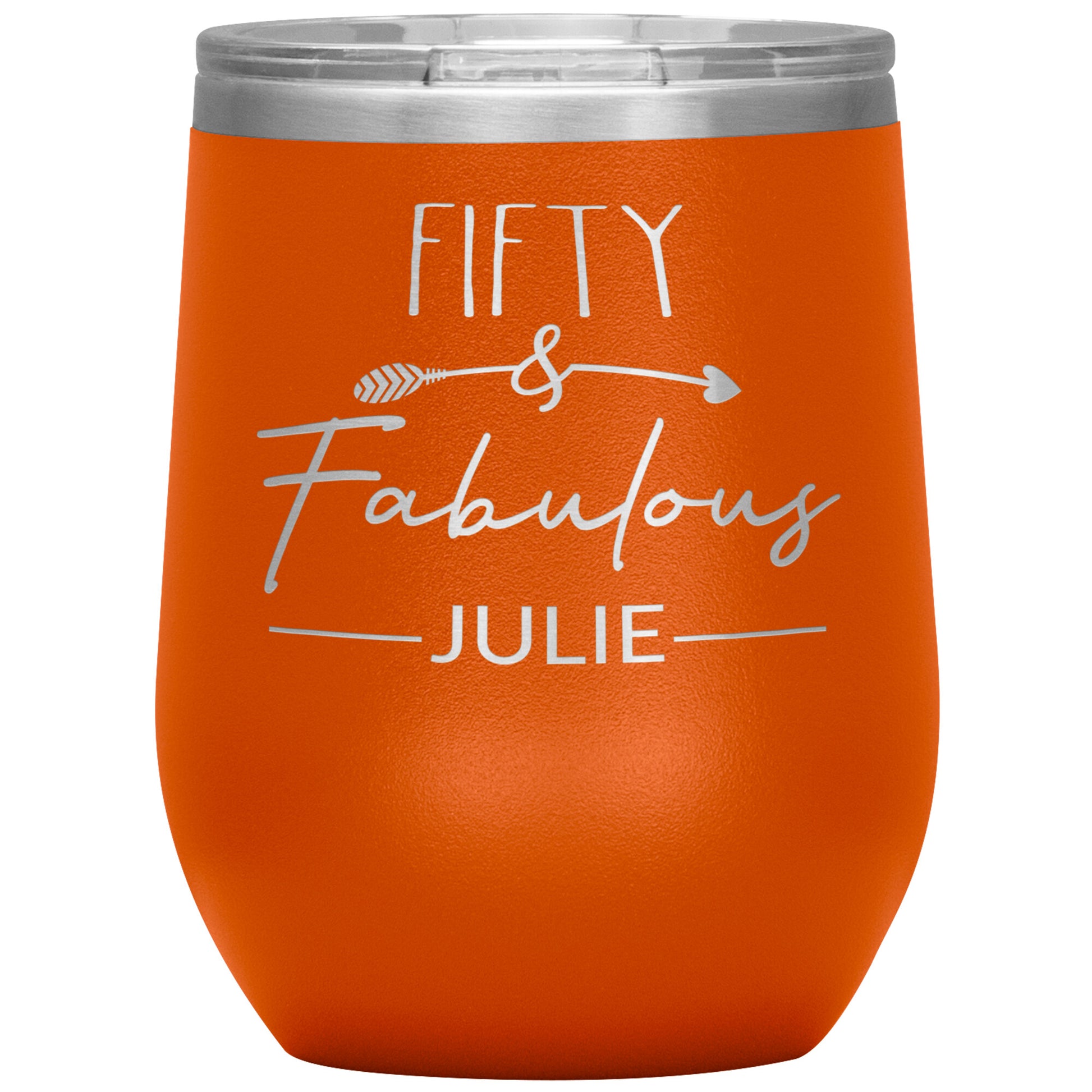 Fifty & Fabulous Birthday Tumbler